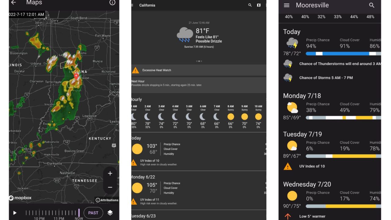 15 best weather apps and weather widgets for Android - Android Authority