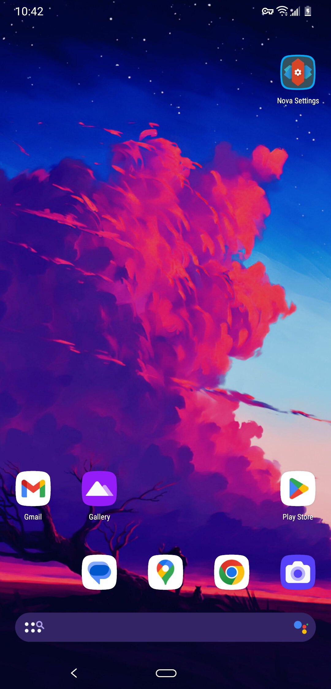 Nova Launcher home screen