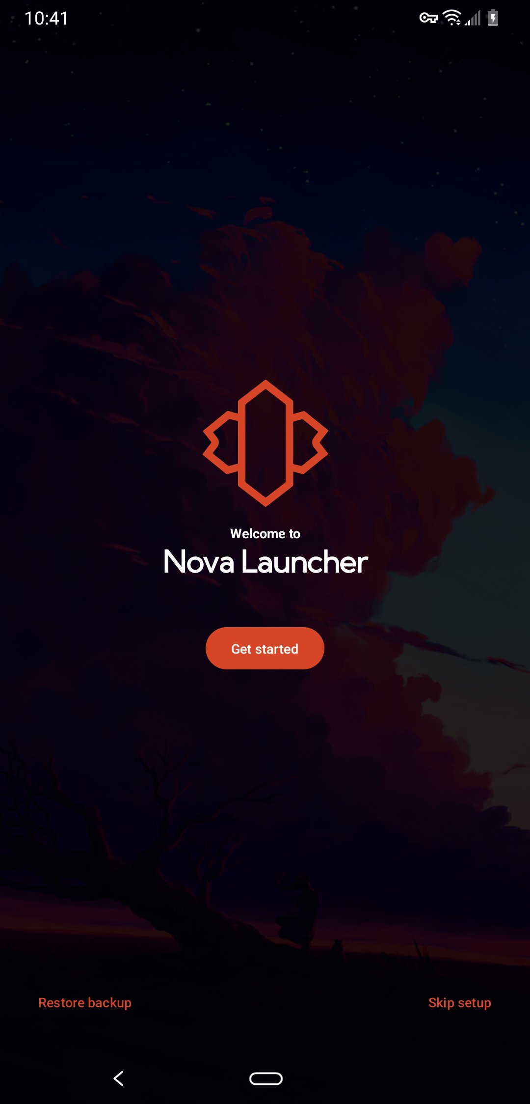 Nova Launcher onboarding 1