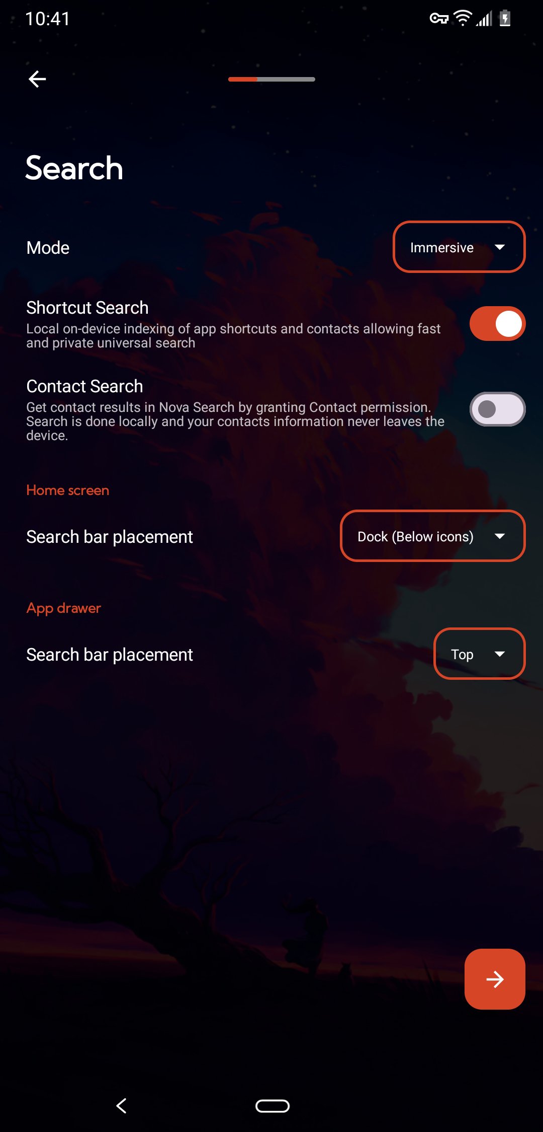 Nova Launcher onboarding 3