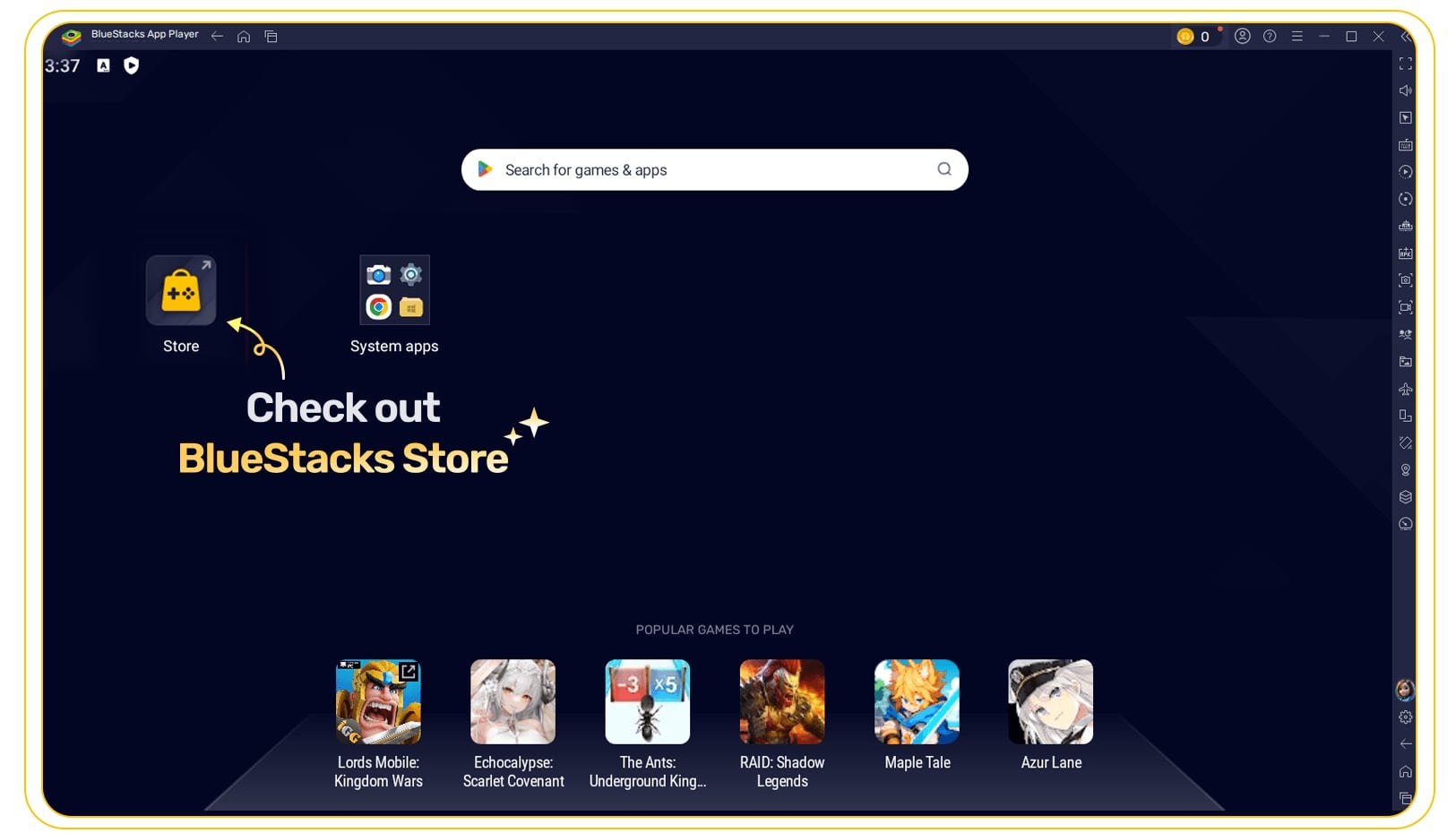 Bluestacks Store