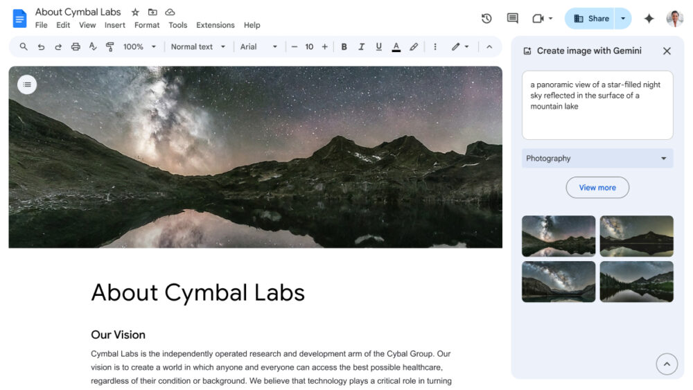 Google's Gemini Spruces Up Docs With Ai-generated Cover Images