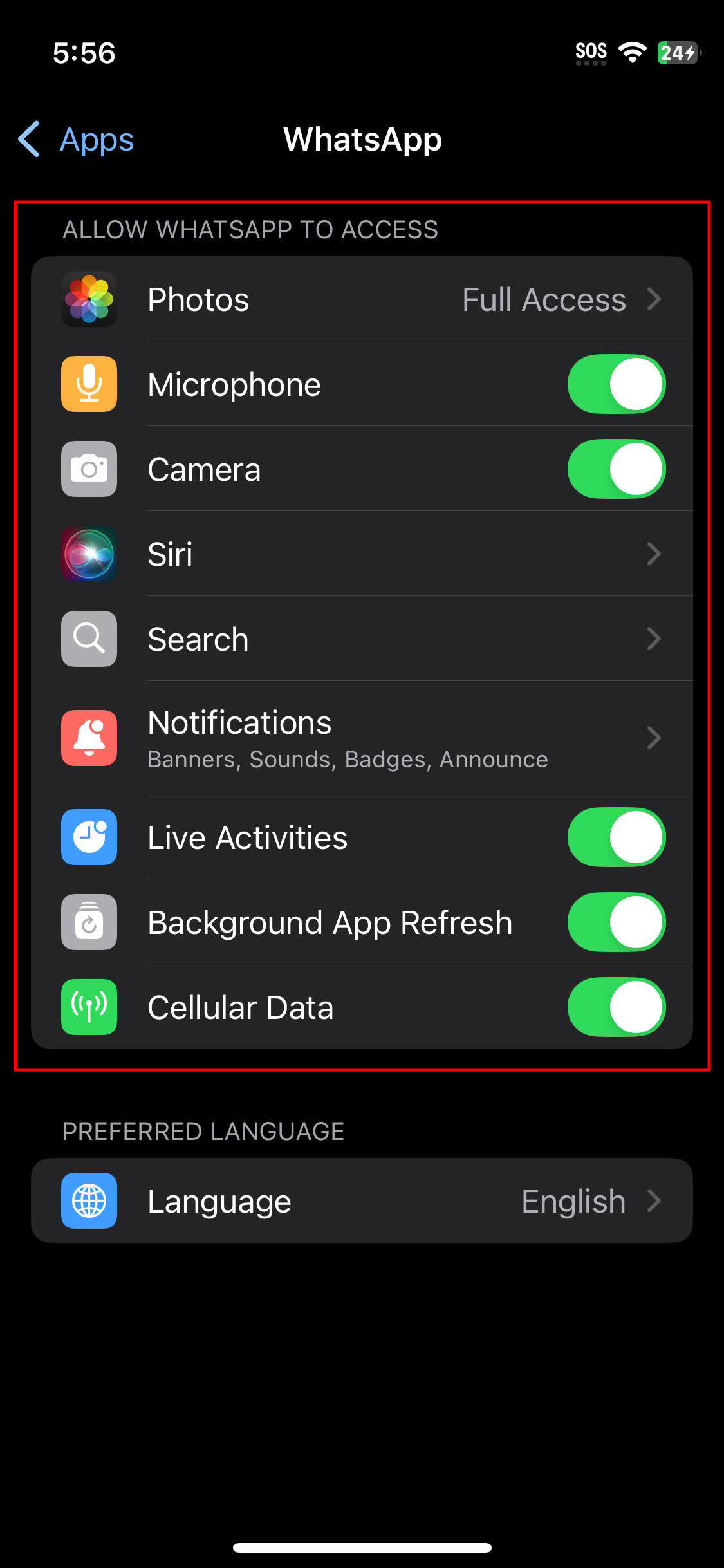 How to allow app permissions on iPhone (3)