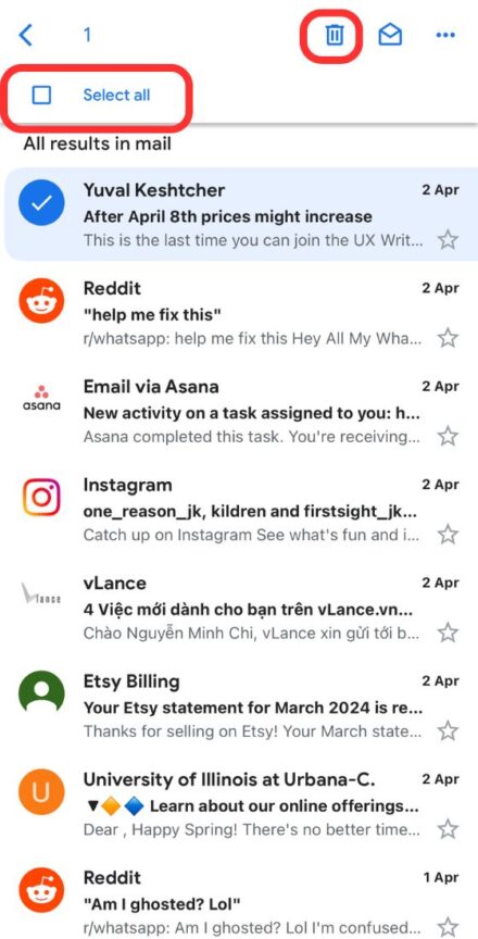 Como excluir e-mails antigos no Gmail