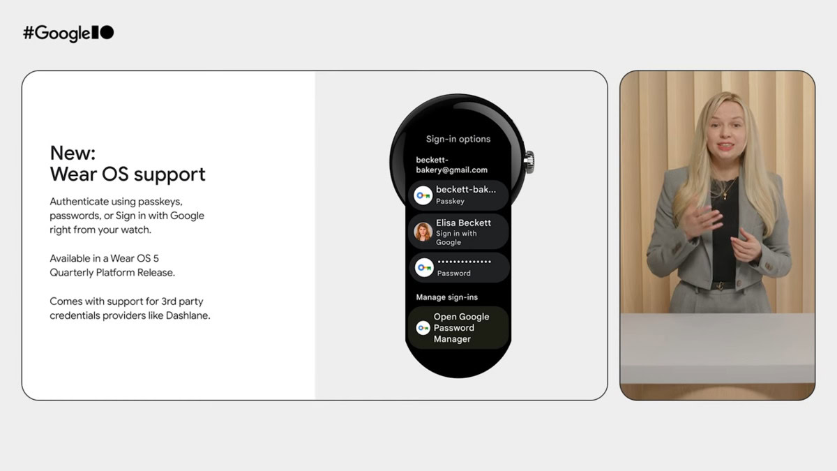Google streamlines sign-ins and brings passkeys to Gboard and Wear OS