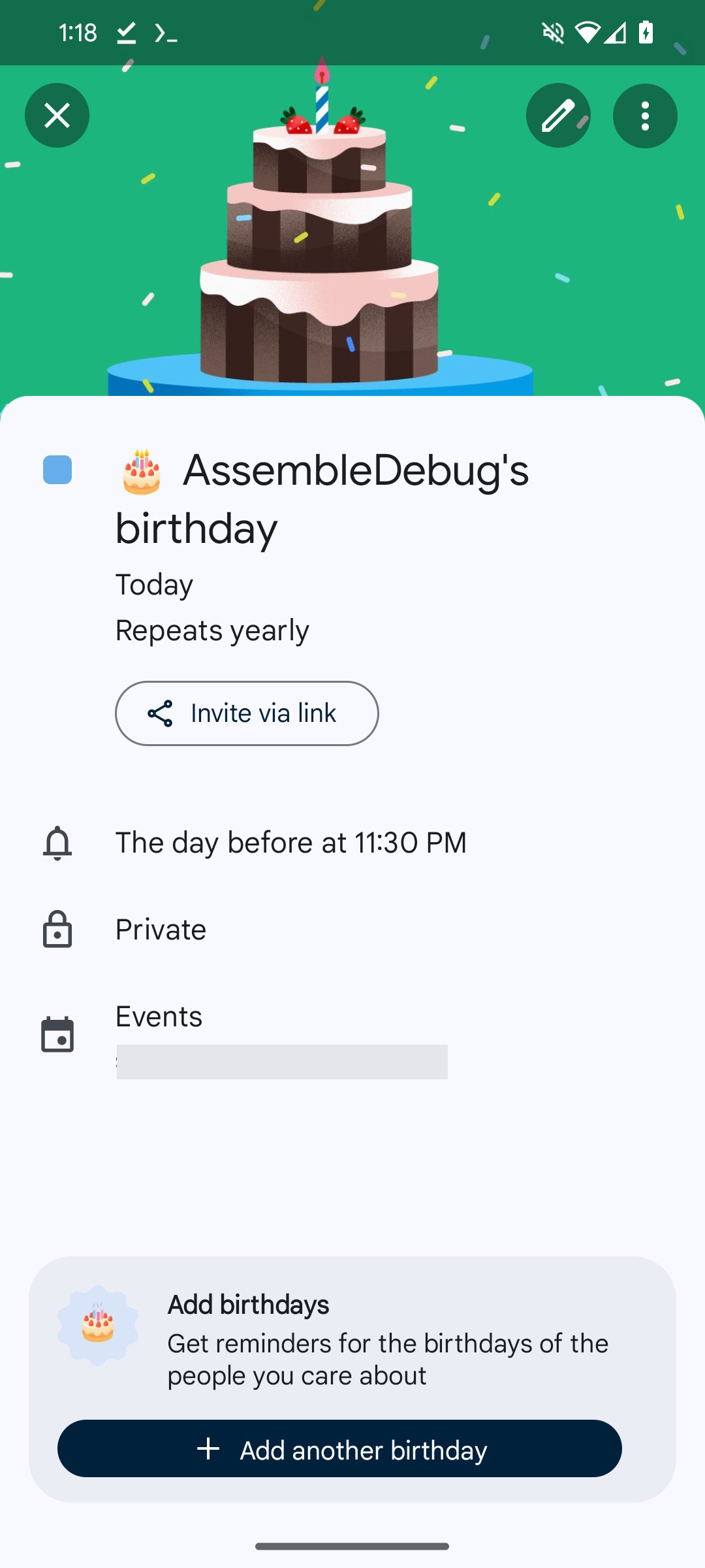 Google Calendar will soon make it even easier to never forget birthdays (APK teardown)