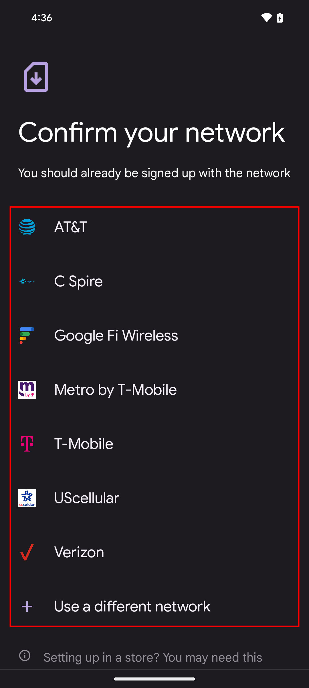 How to activate an eSIM on the Pixel 8a (4)