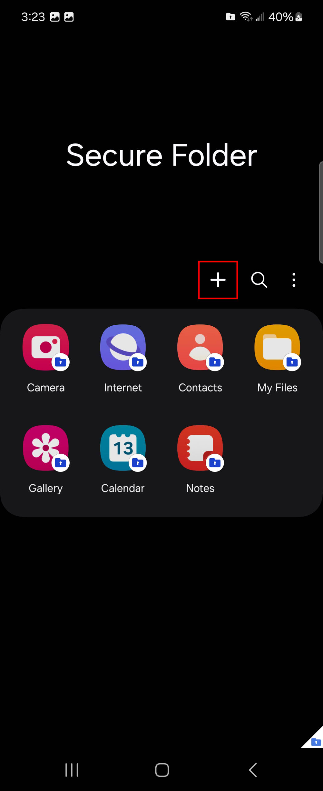 How to add apps to Samsung Secure Folder 2