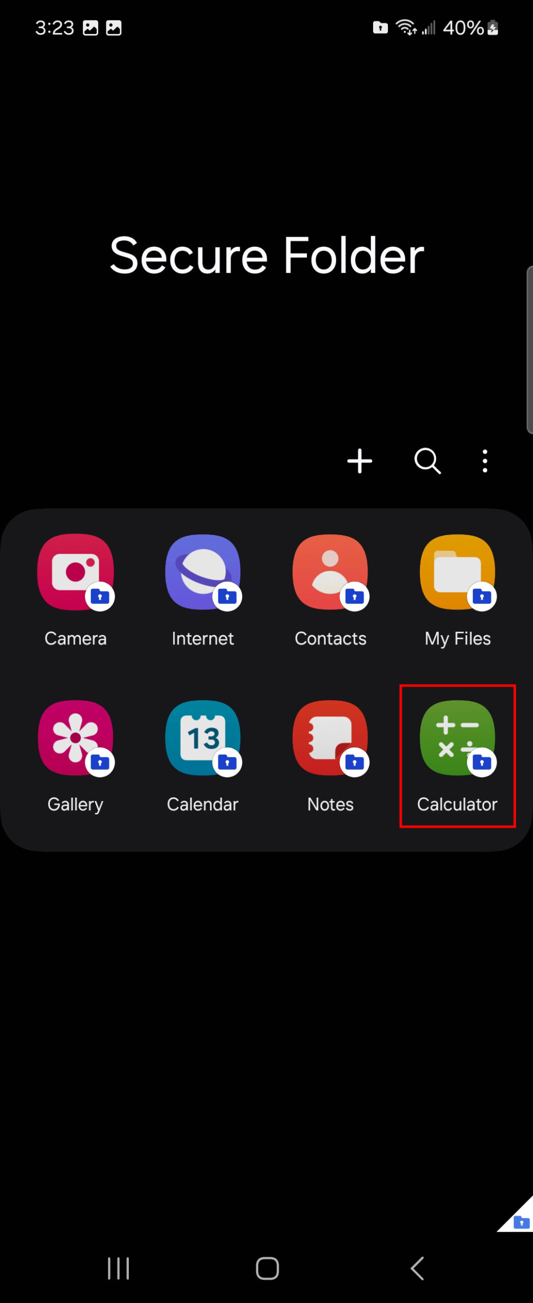 How to add apps to Samsung Secure Folder 4