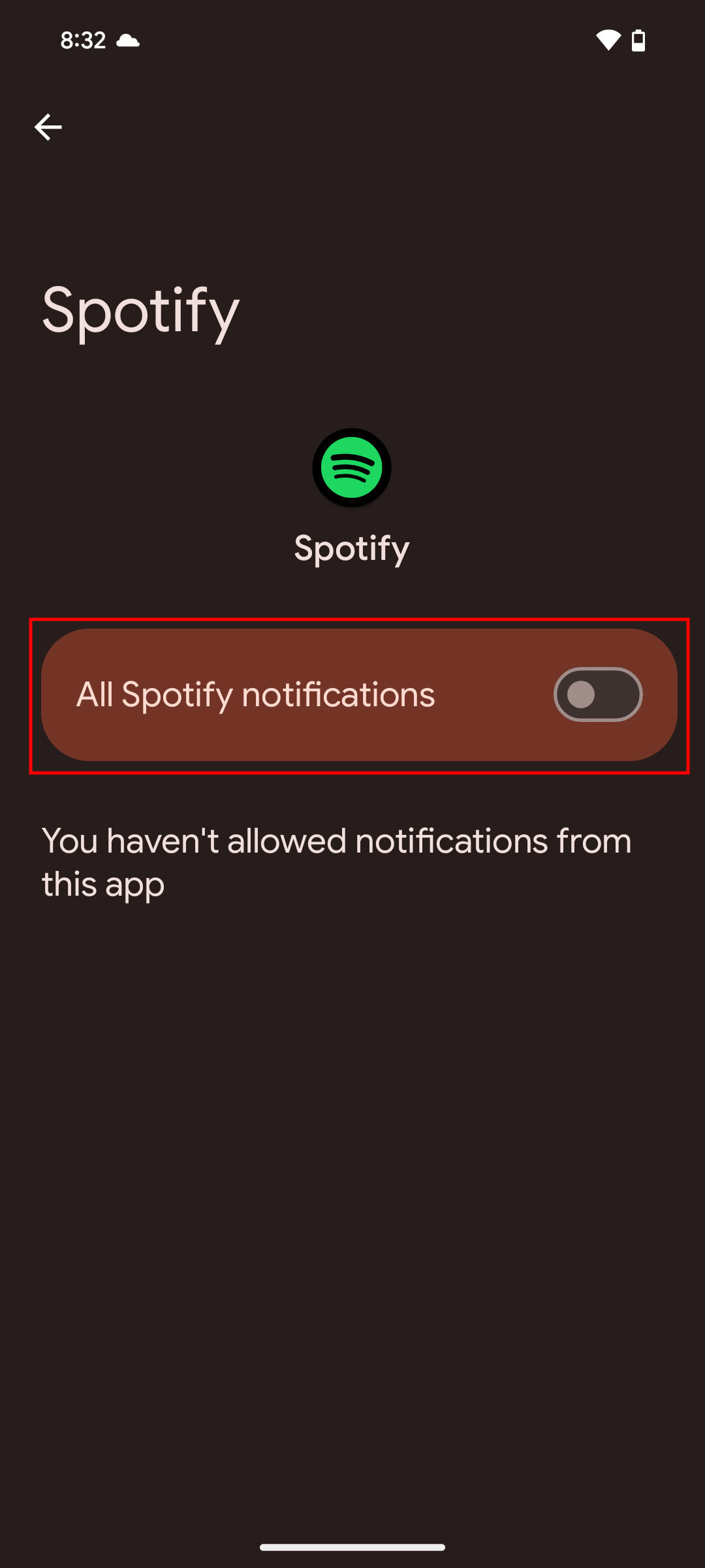 How to turn off app notifications on Android 15 4