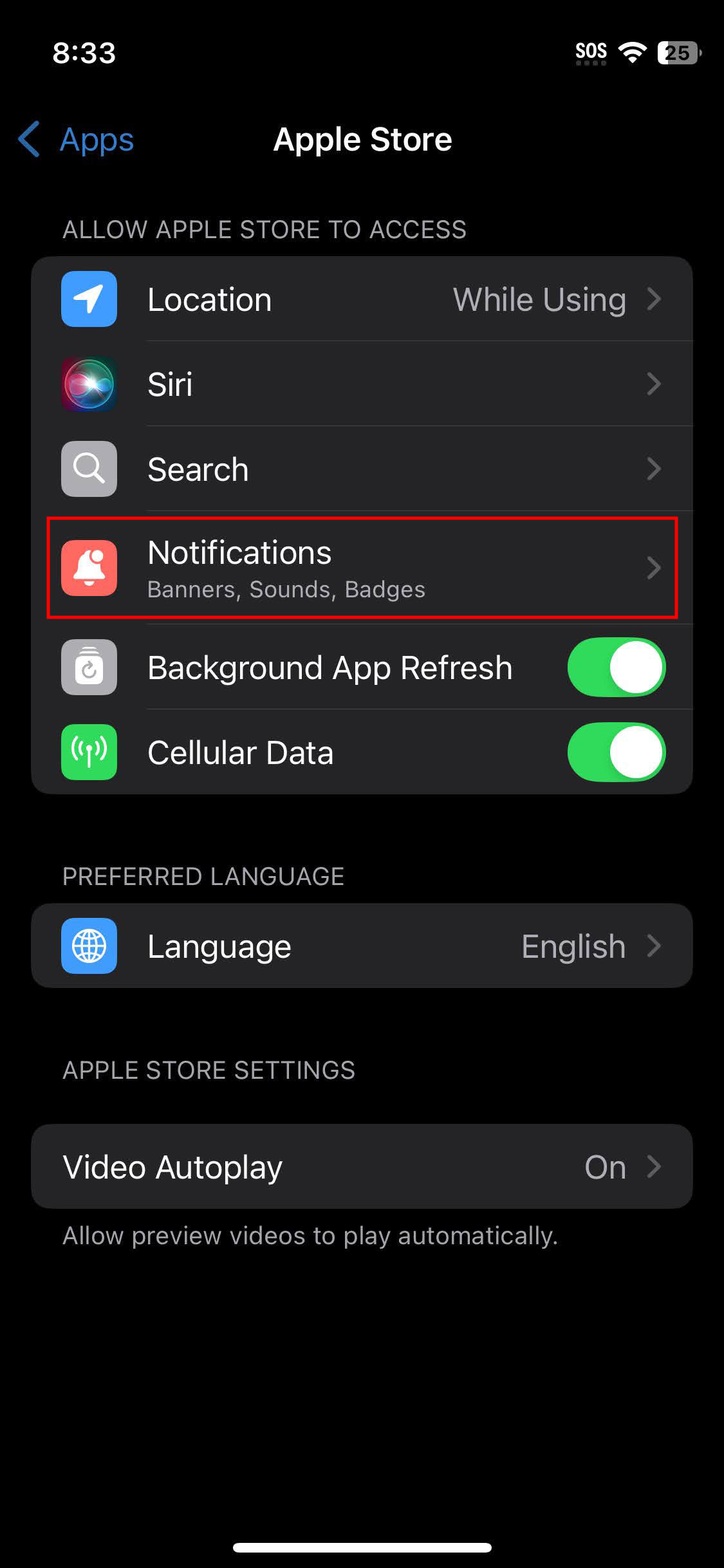 How to turn off app notifications on iPhone iOS 18.1 3