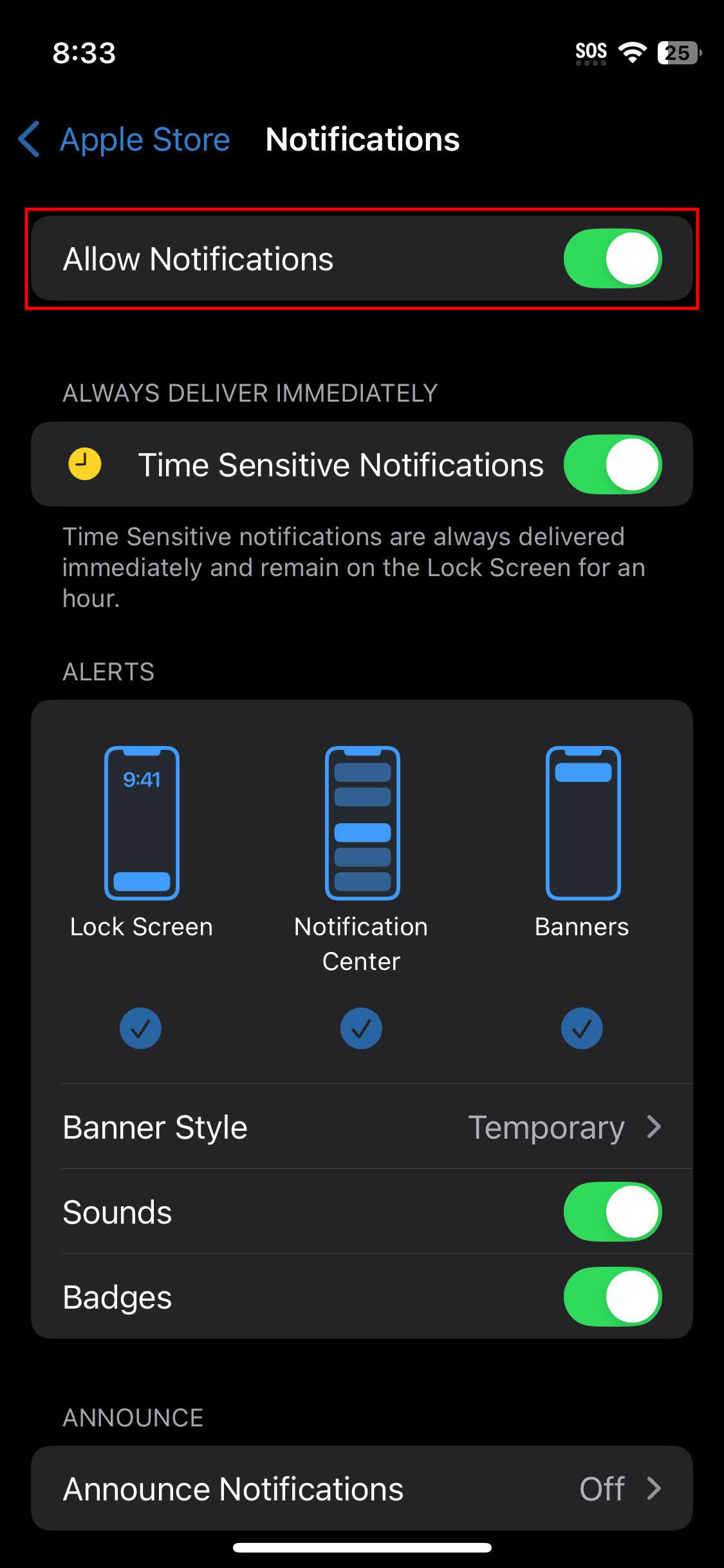 How to turn off app notifications on iPhone iOS 18.1 4