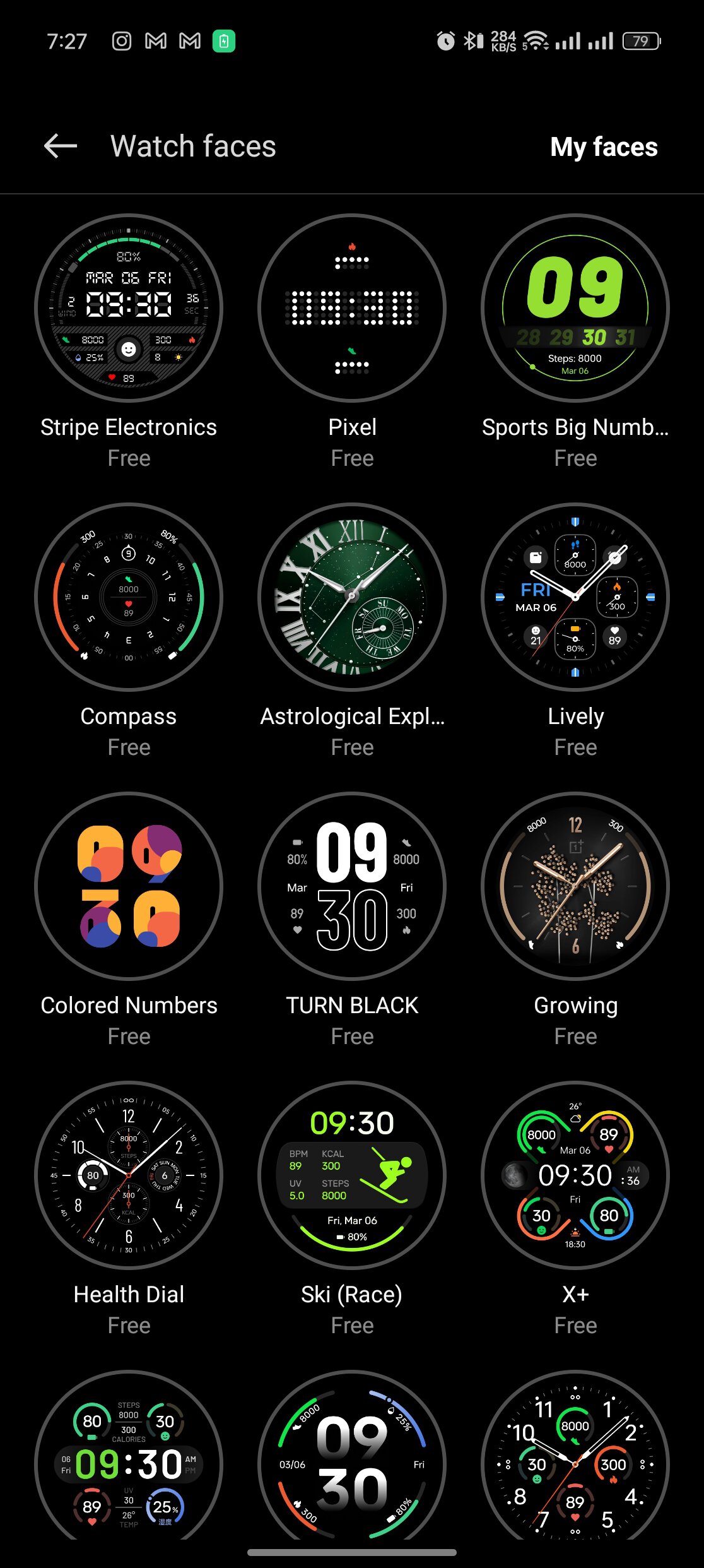 OnePlus Watch 2 OHealth watch faces (2)