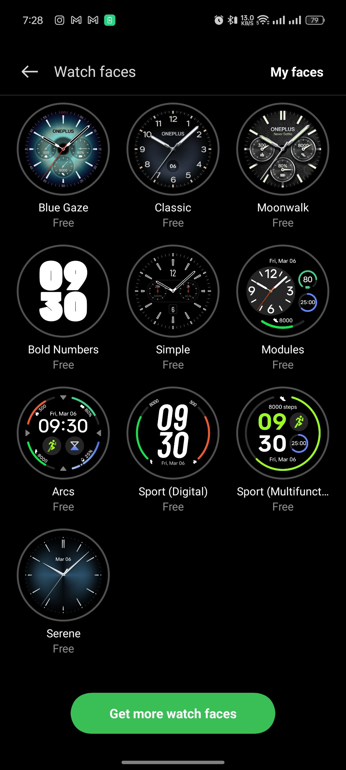 OnePlus Watch 2 OHealth watch faces (4)