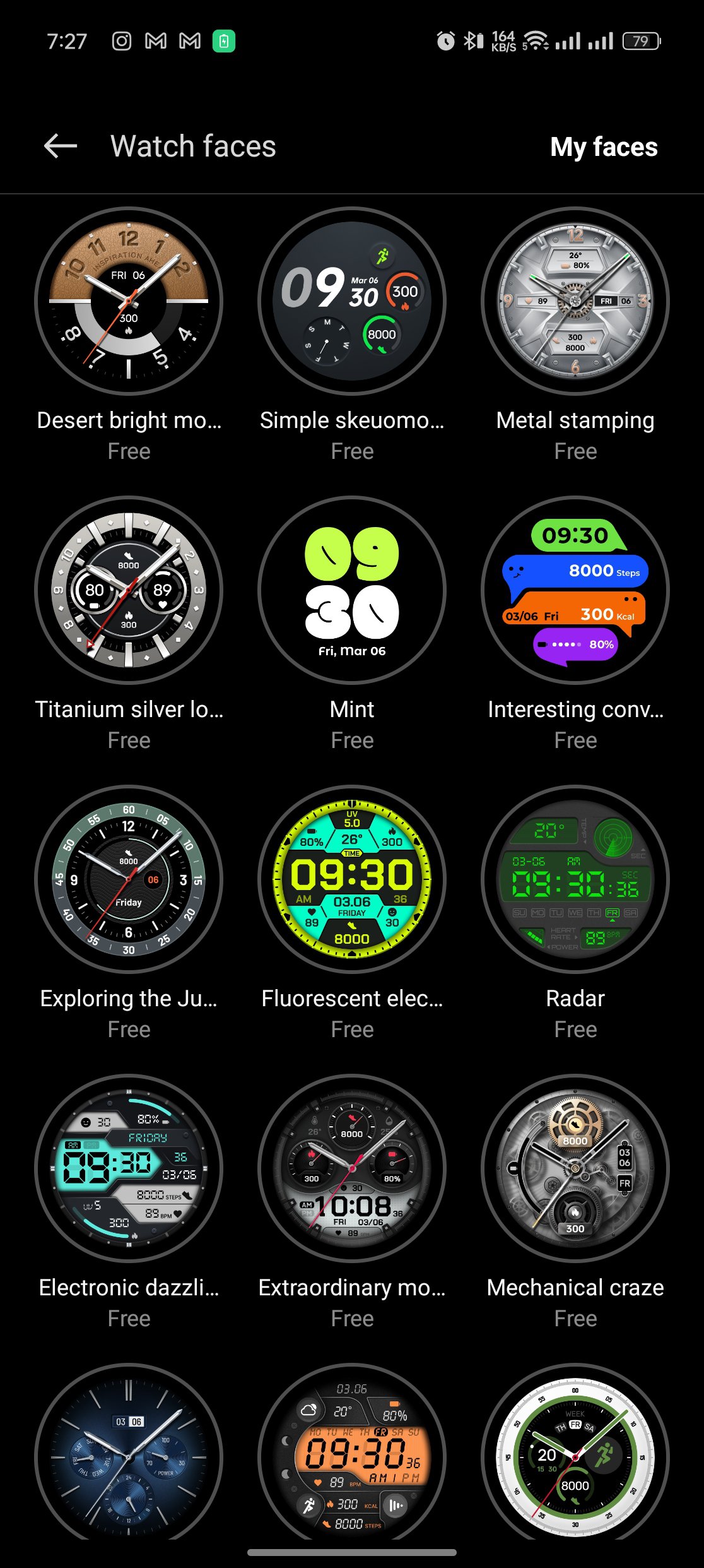 OnePlus Watch 2 OHealth watch faces (6)