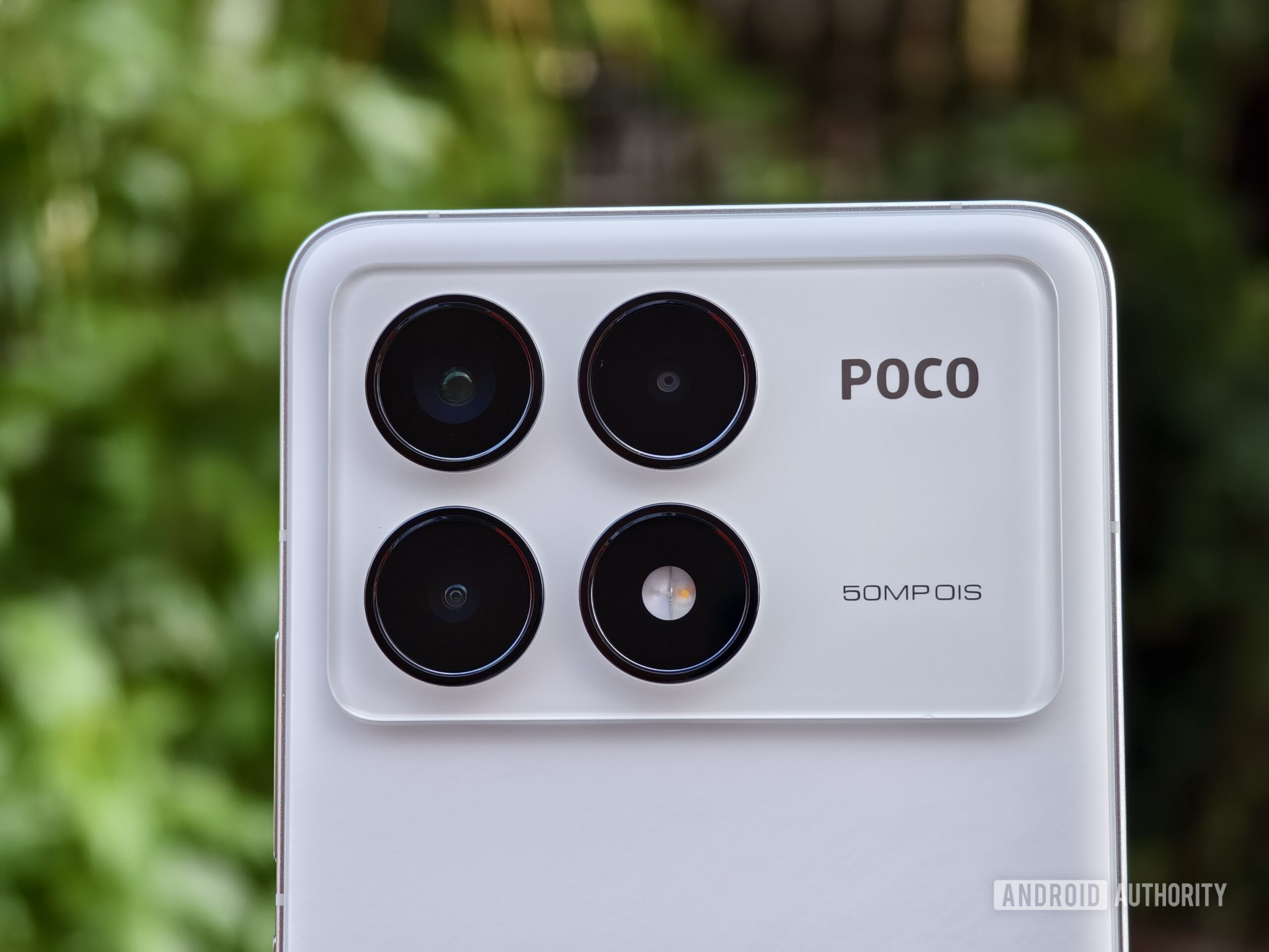 The back of the POCO F6 Pro.