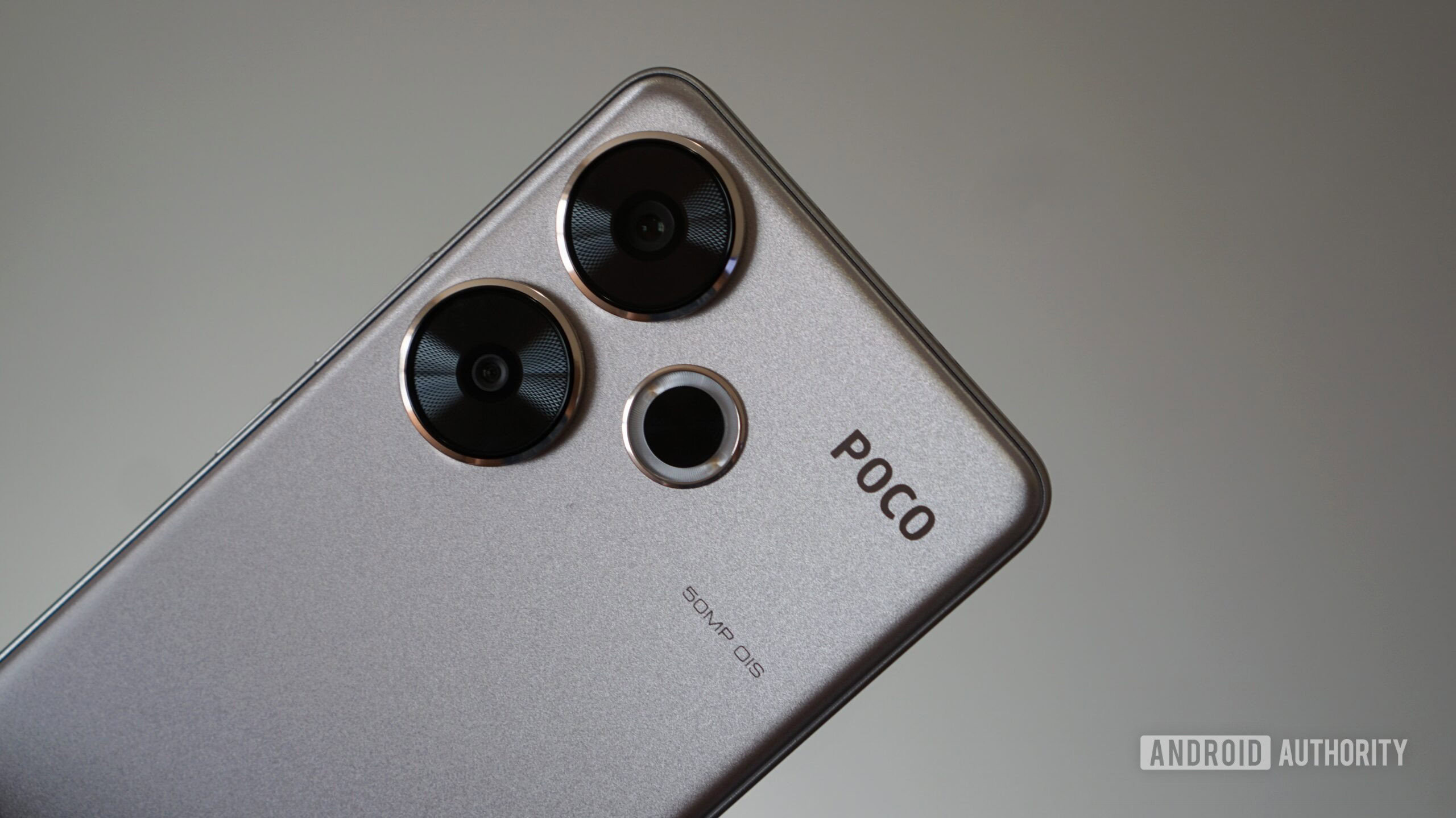 The back of the POCO F6.