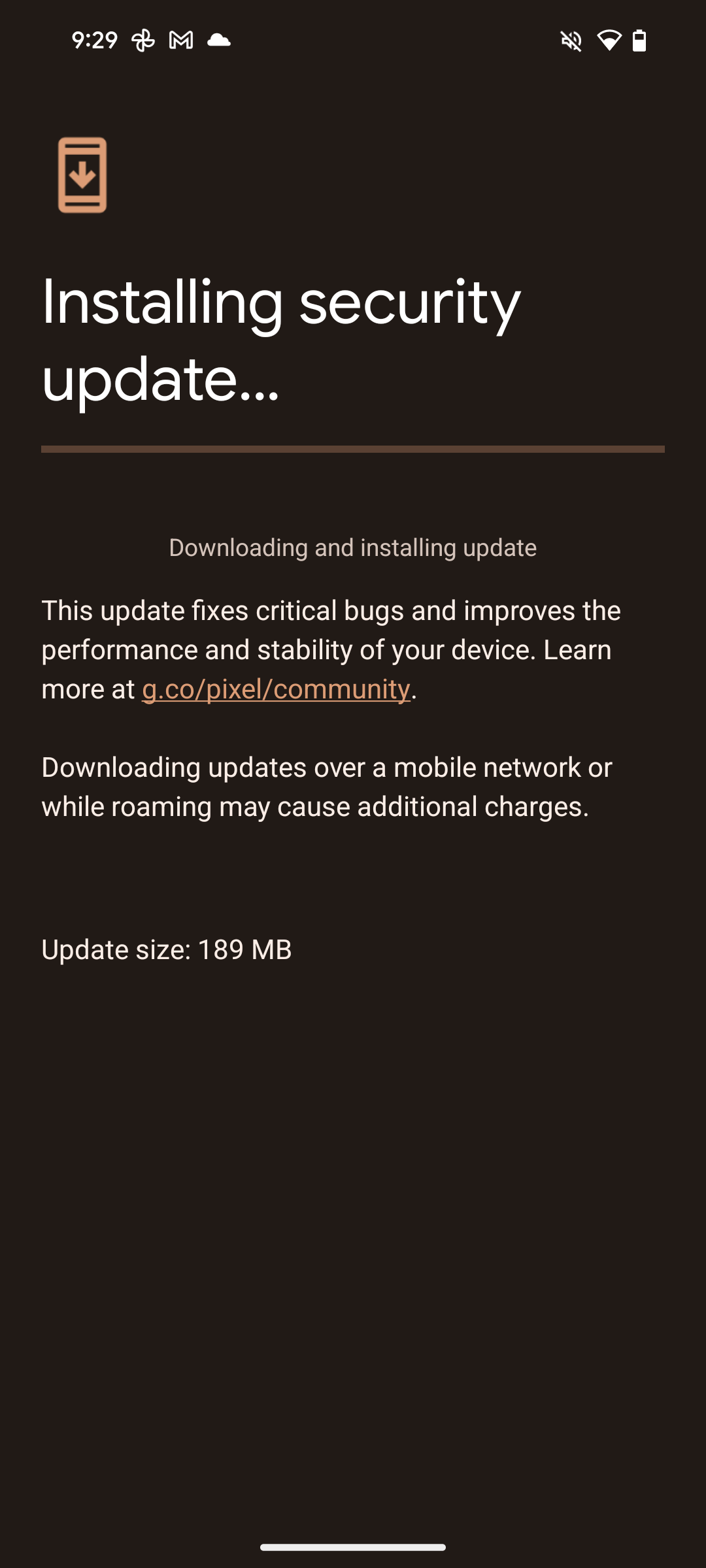 Pixel 8a My security patch update2