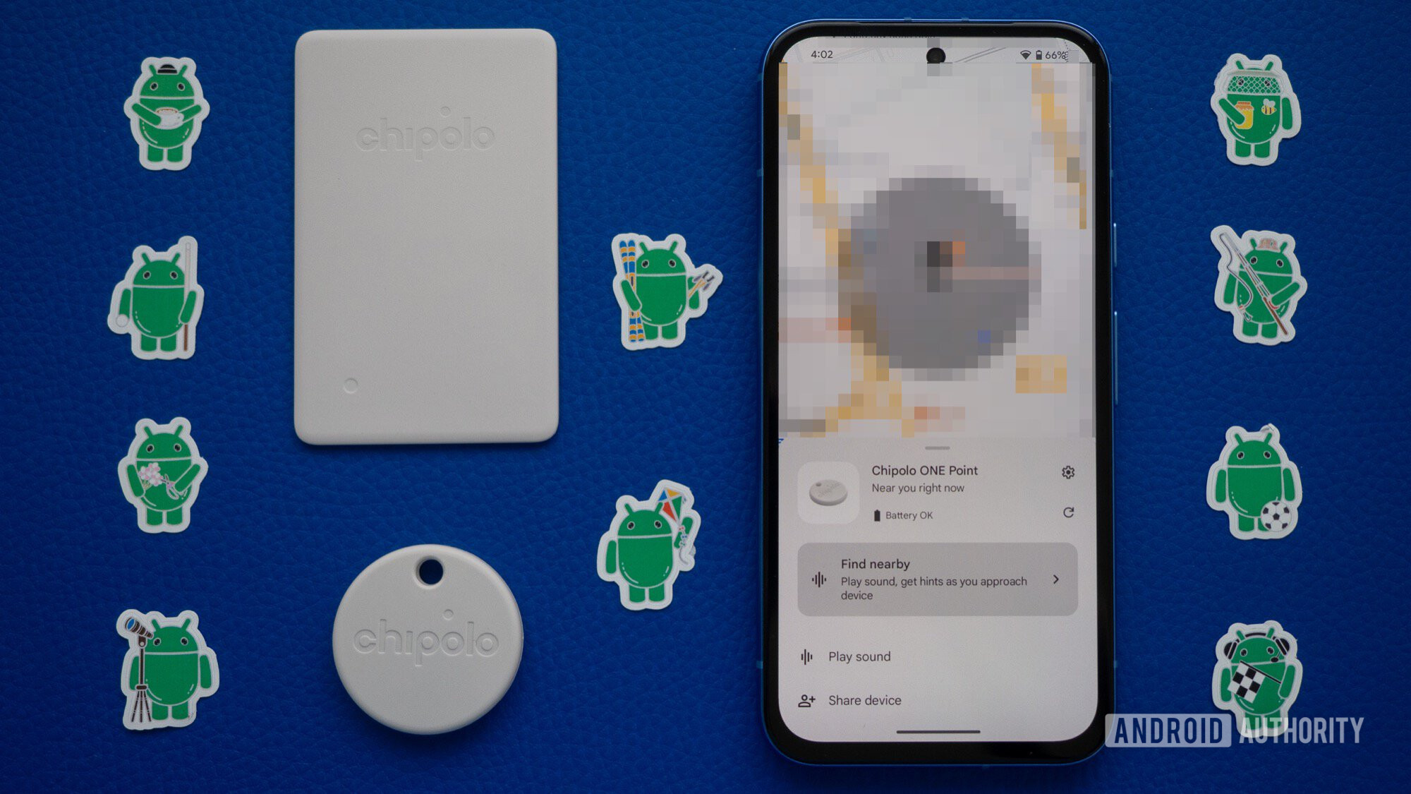 chipolo find my device bluetooth trackers one card point app