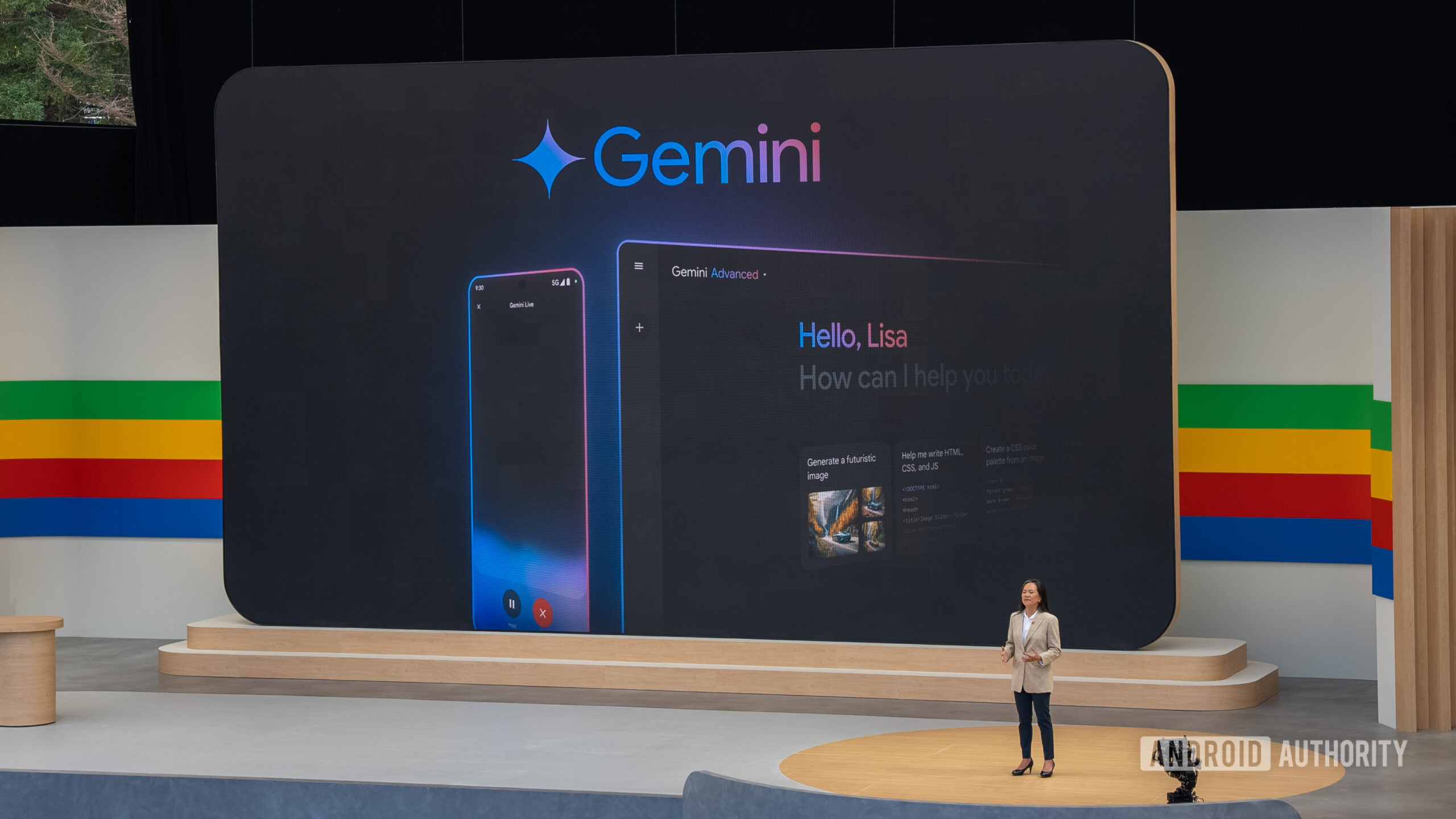 How many times did Google say ‘Gemini’ or ‘Android’ at I/O?