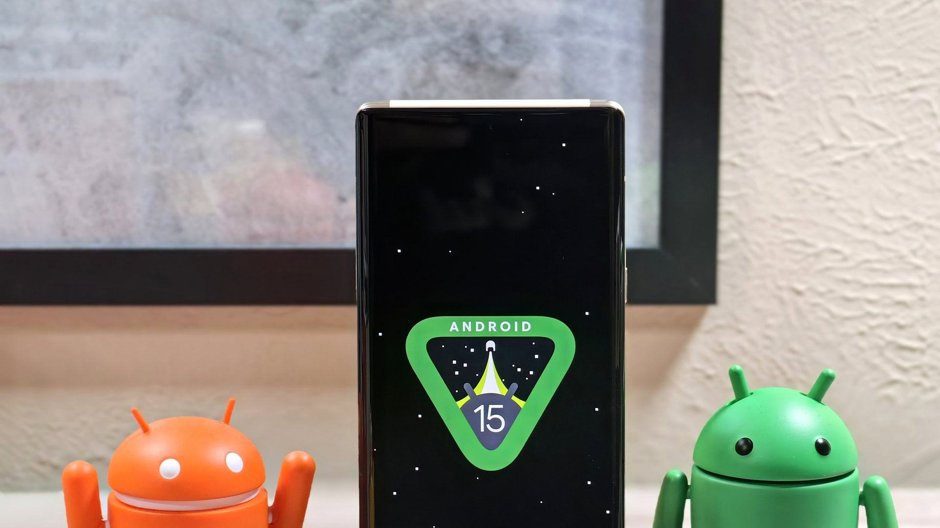 Android 15 platform logo