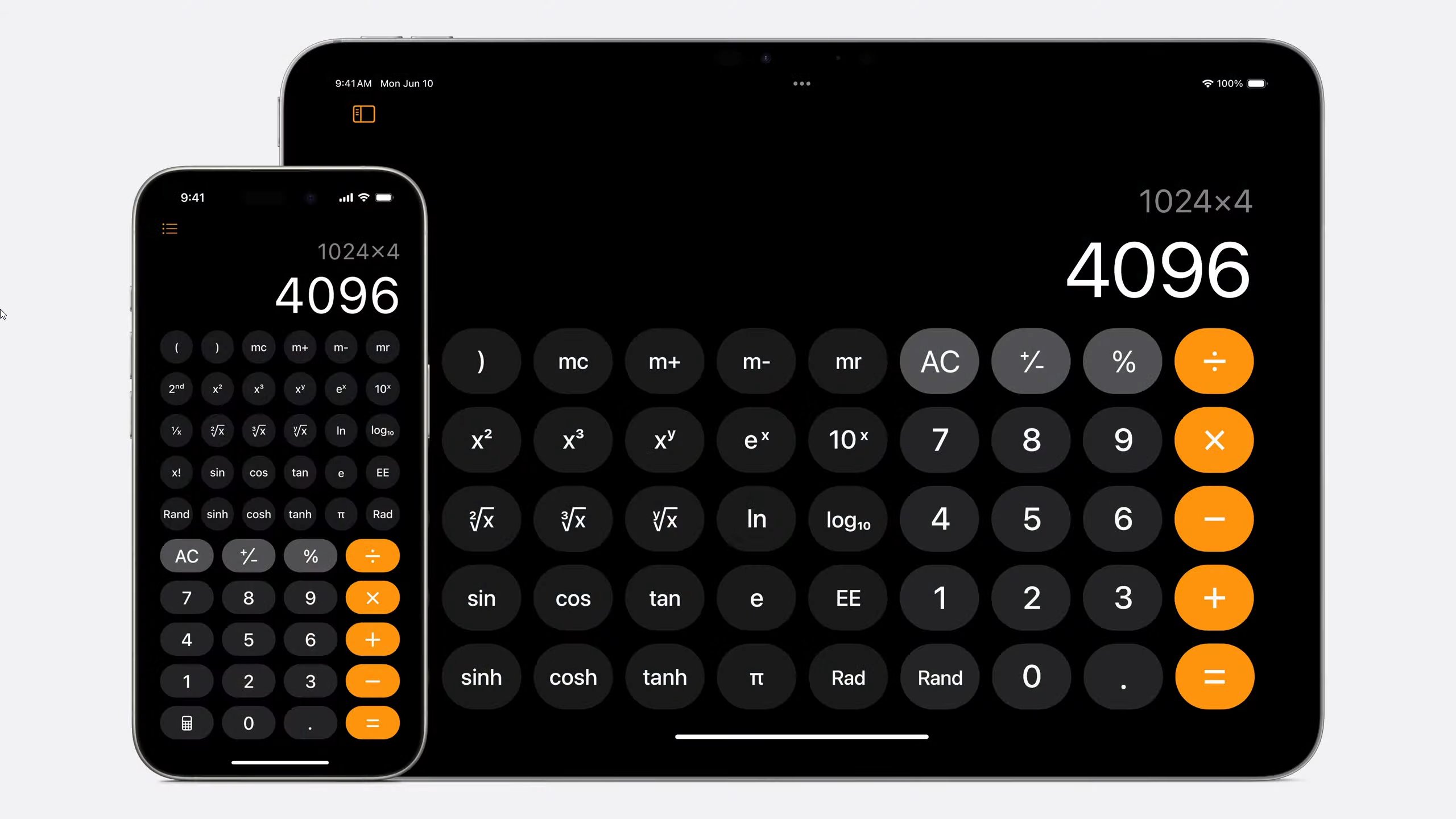 Other iOS 18 features include a new calculator