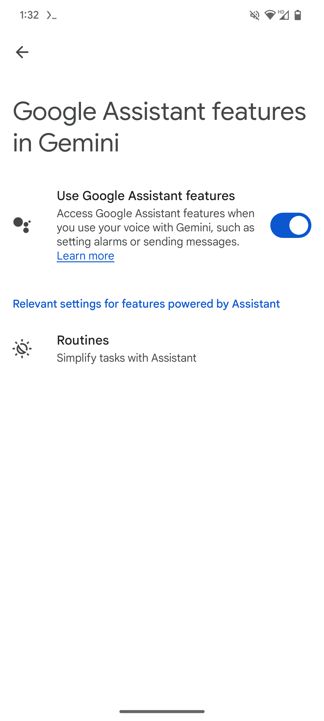 Google Gemini Routines Leak