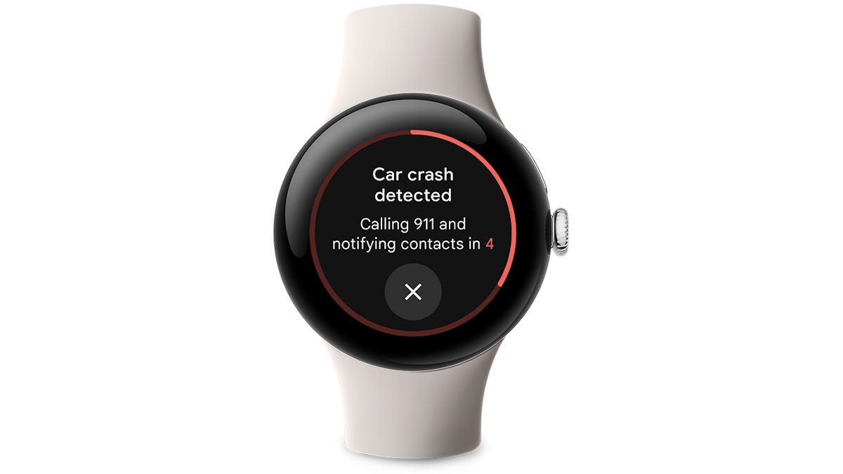 Pixel Watch 2 Car Crash Detection