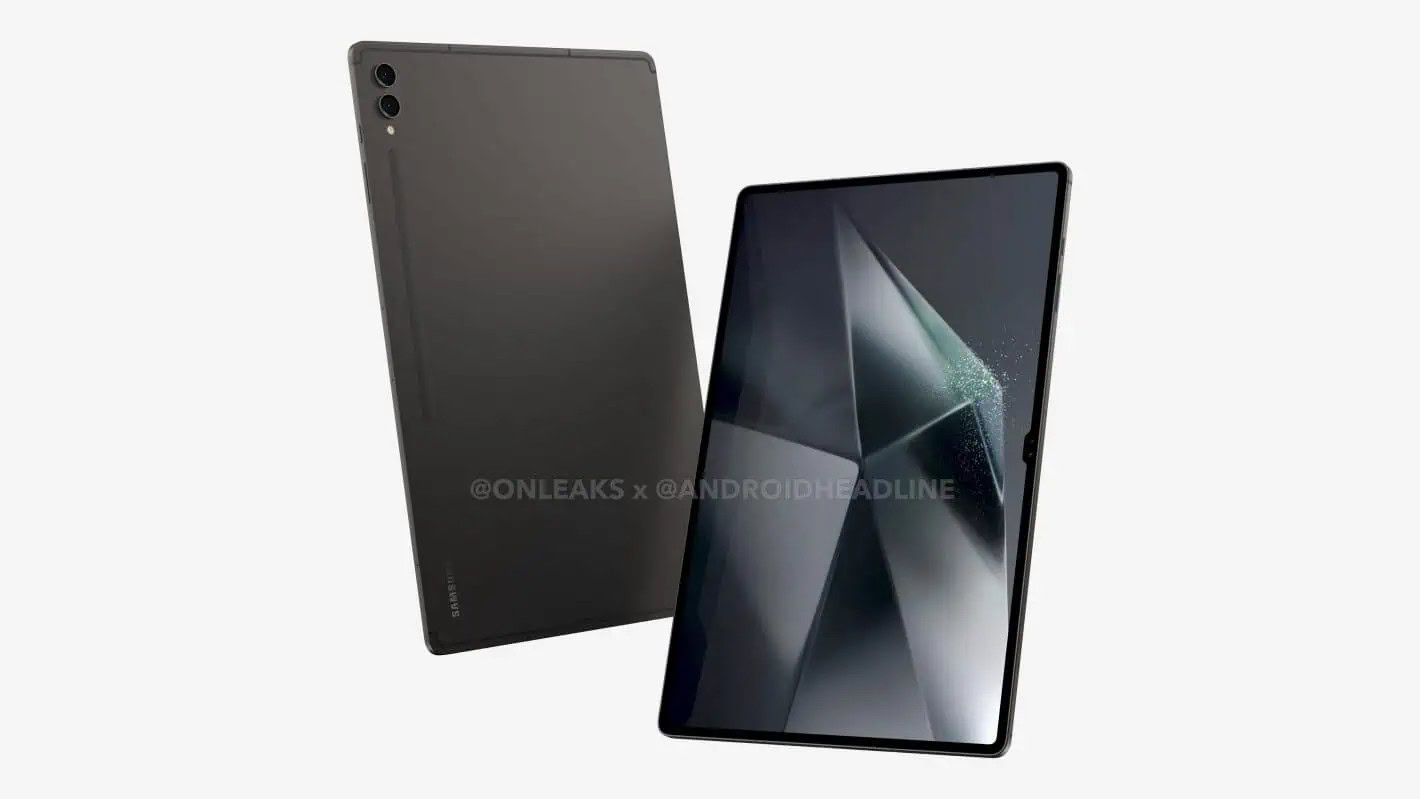 This is our first look at the Galaxy Tab S10 Ultra, and the notch is here to stay
