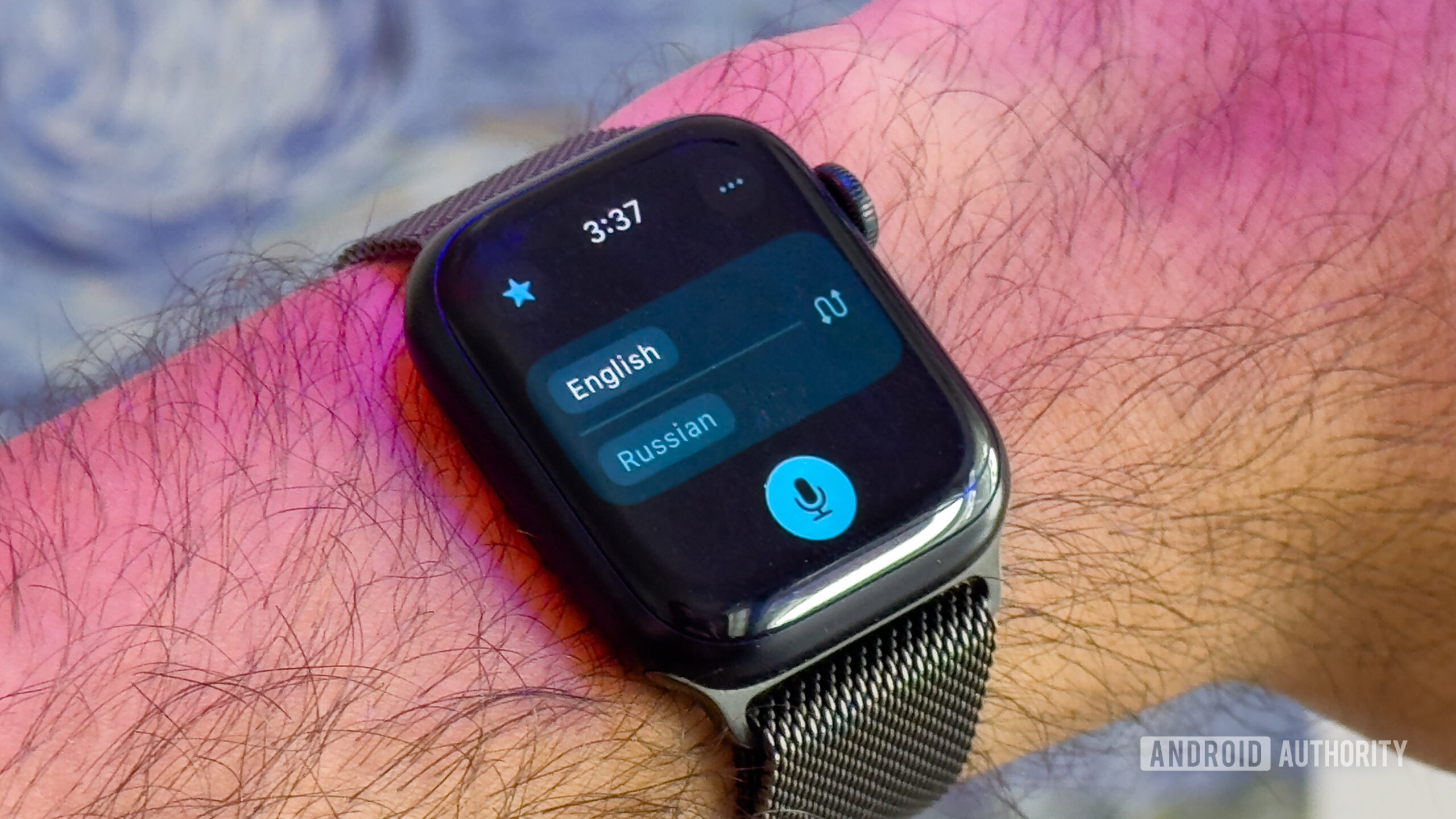 Translate app on watchOS 11 on Apple Watch Series 9