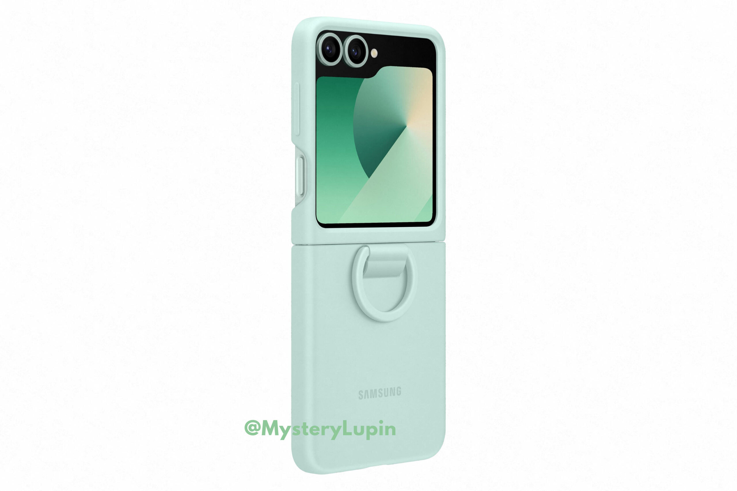 Galaxy Z Flip 6 official case leaked image