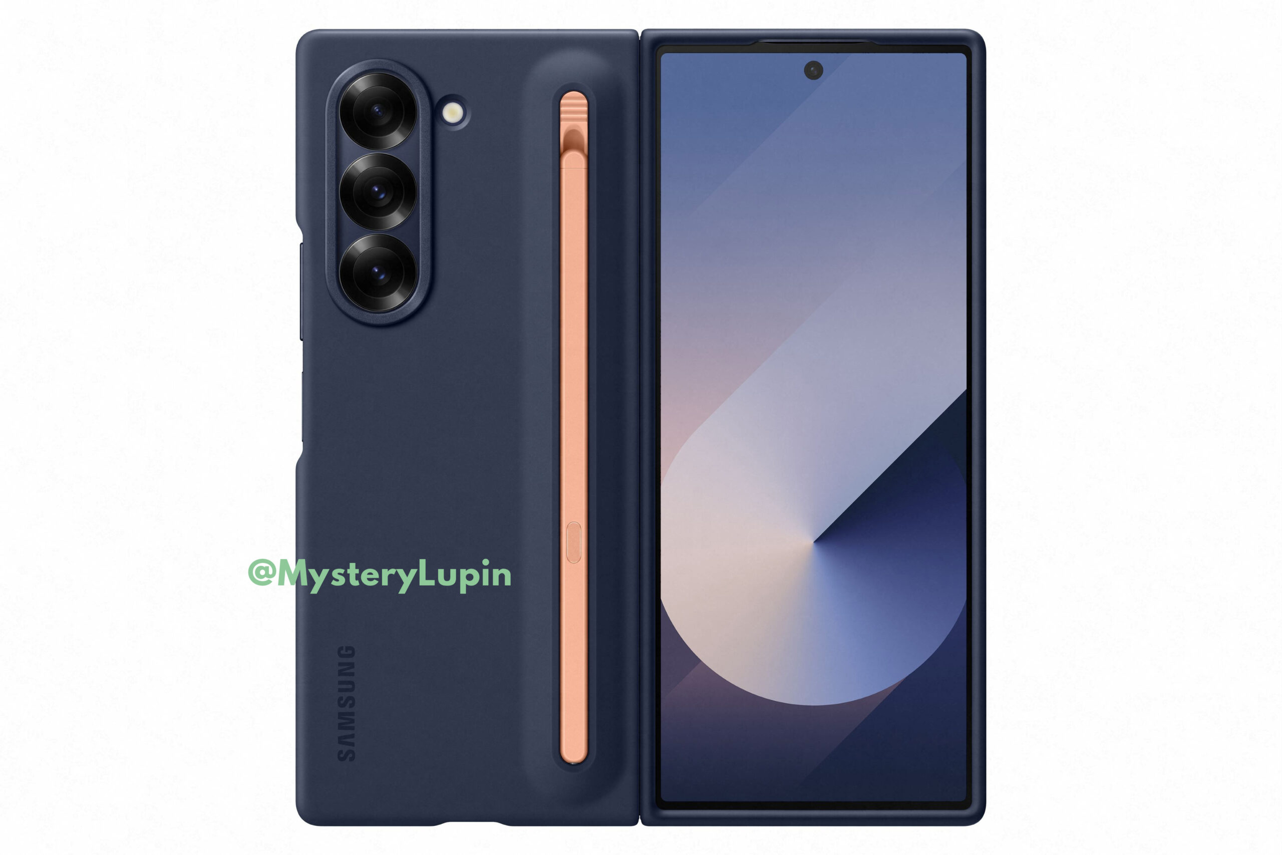 Galaxy Z Fold 6 offical case leaked image