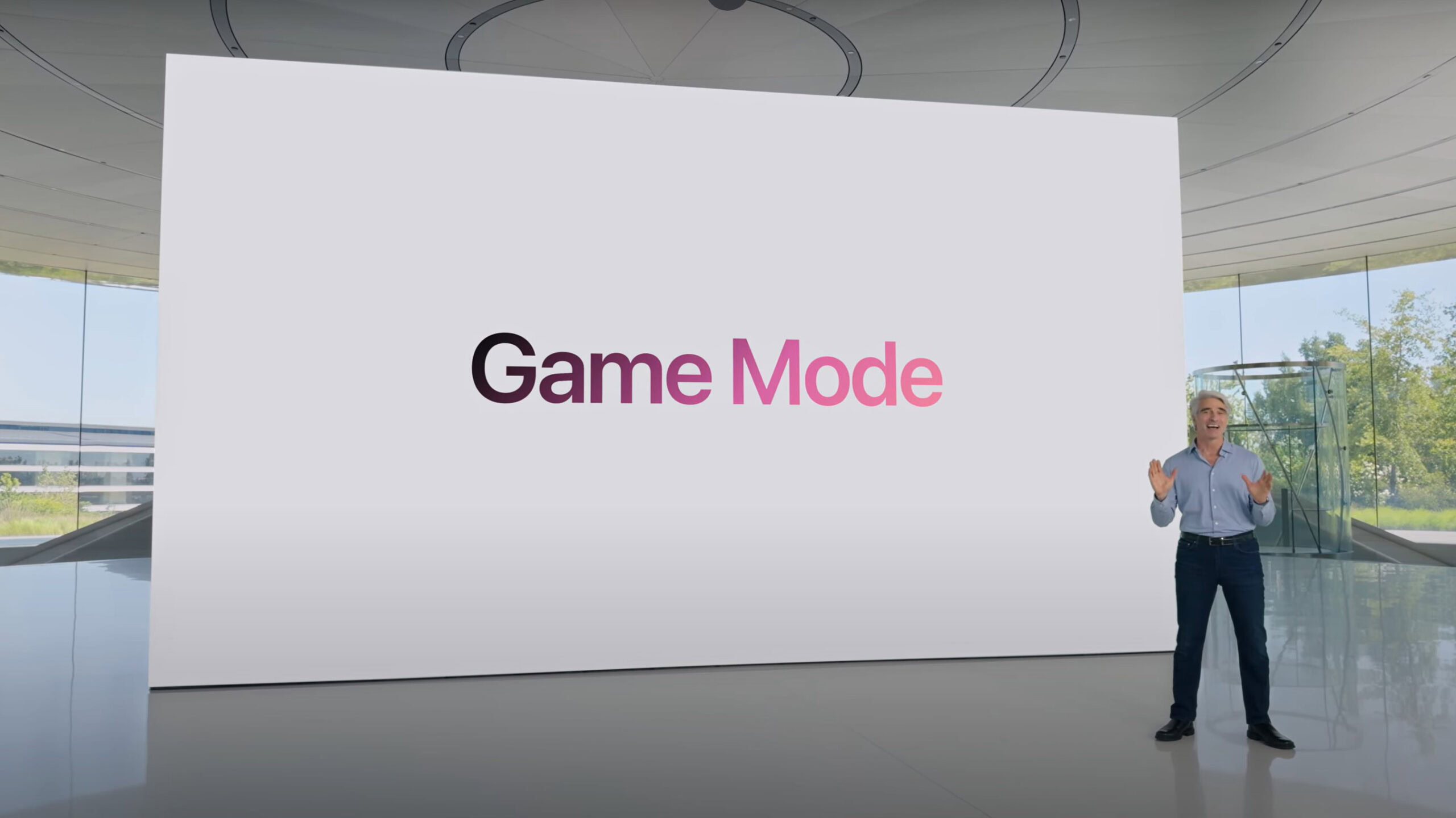 iOS 18 Game Mode Announcement WWDC 2024