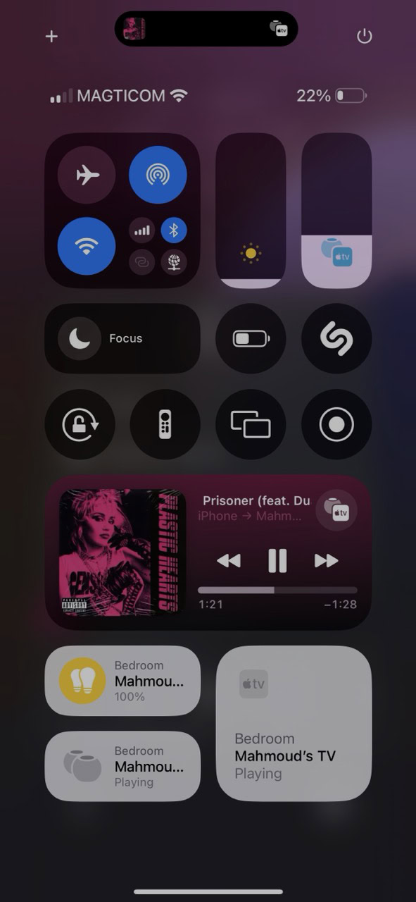 iOS 18's customizable Control Center