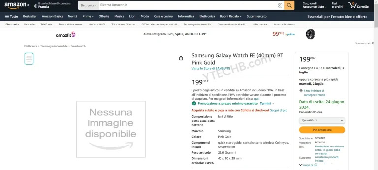 Samsung might not wait for Unpacked to launch the Galaxy Watch FE