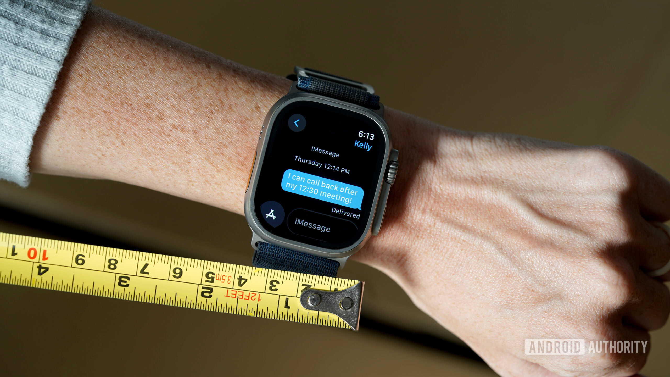 Apple Watch Ultra Messages