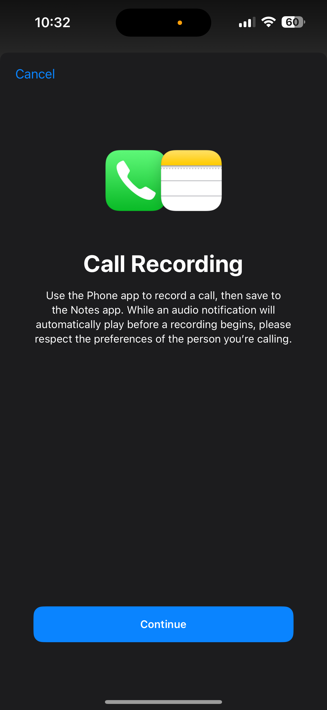 It only took the iPhone 17 years to support call recording