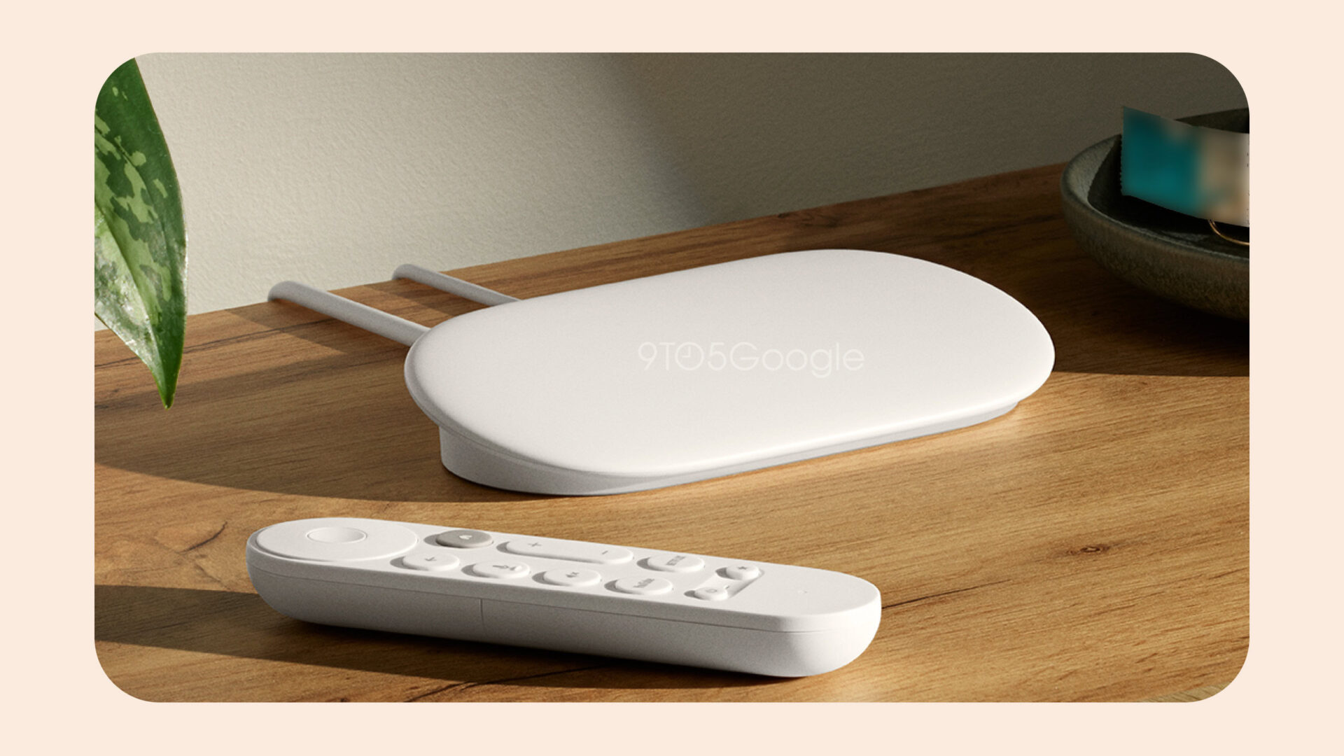 Leaked image of the &quot;Google TV Streamer&quot; set-top box