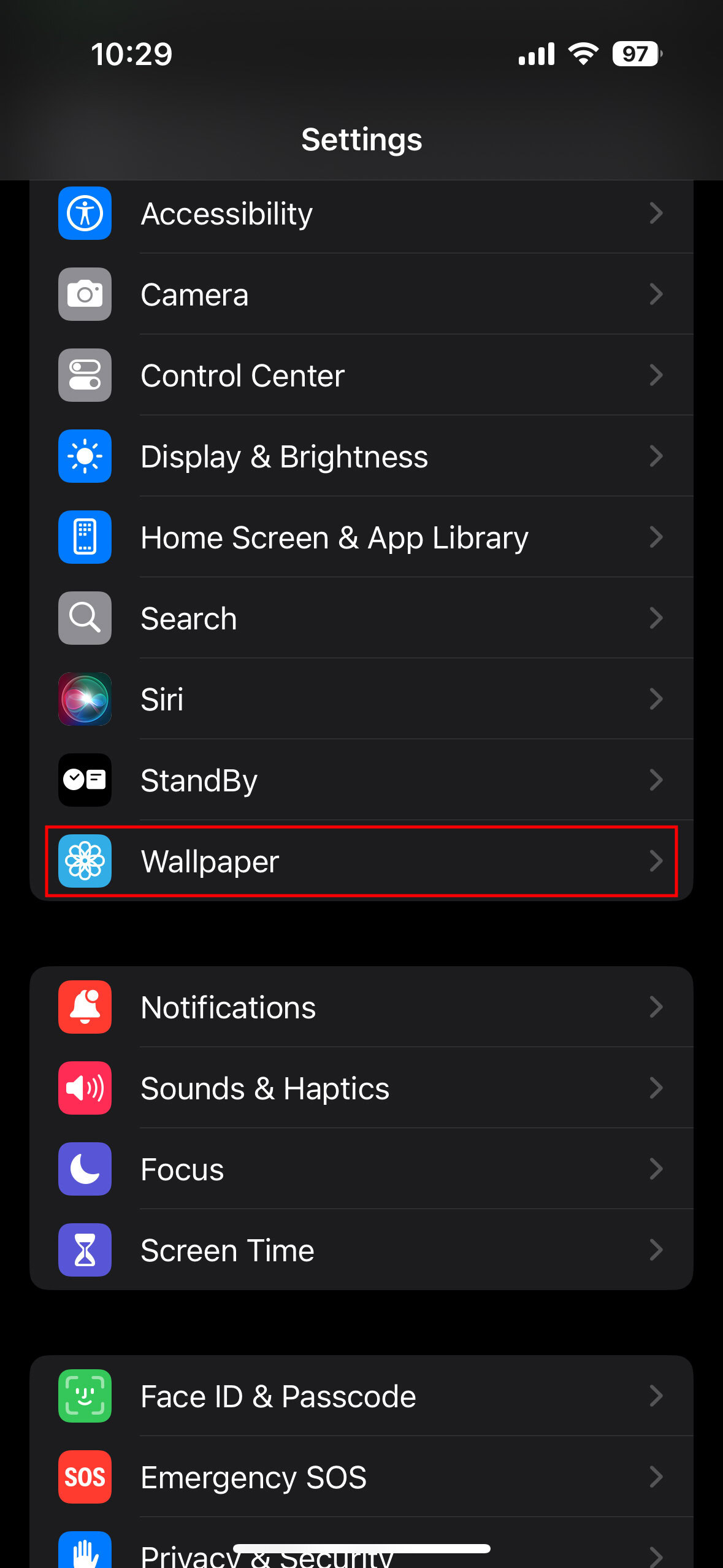 How to set a wallpaper on iPhone with iOS 18 1