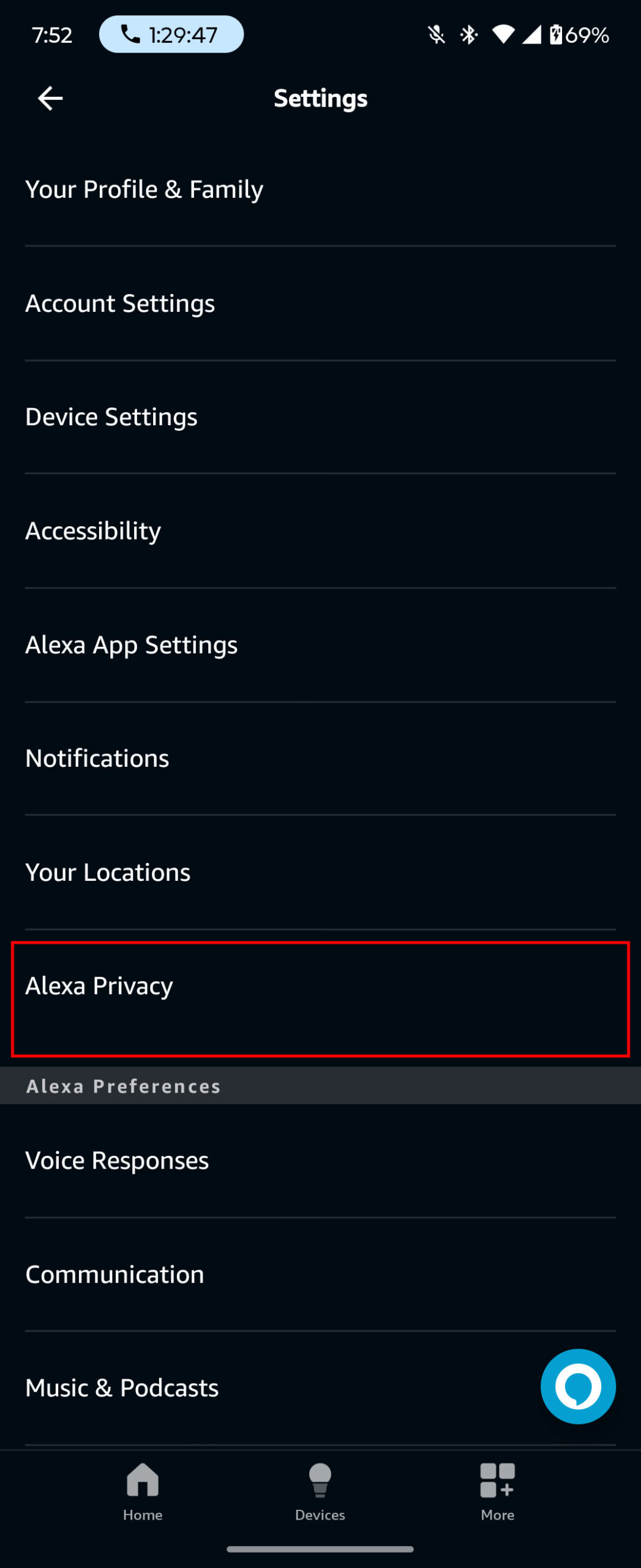 How to turn off Amazon interest based ads on the Alexa app (2)