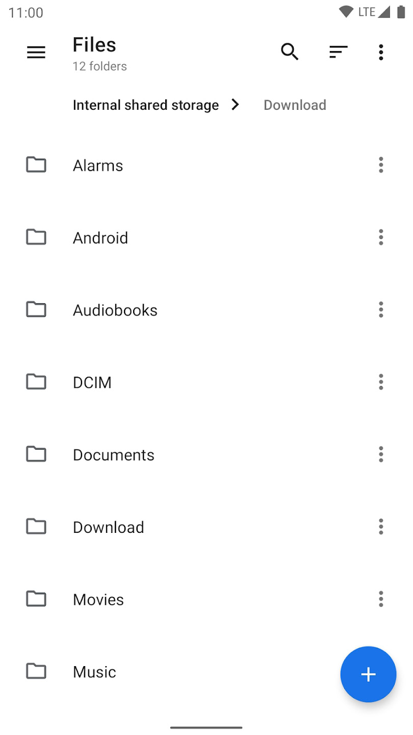 Material Files Android app screen 02