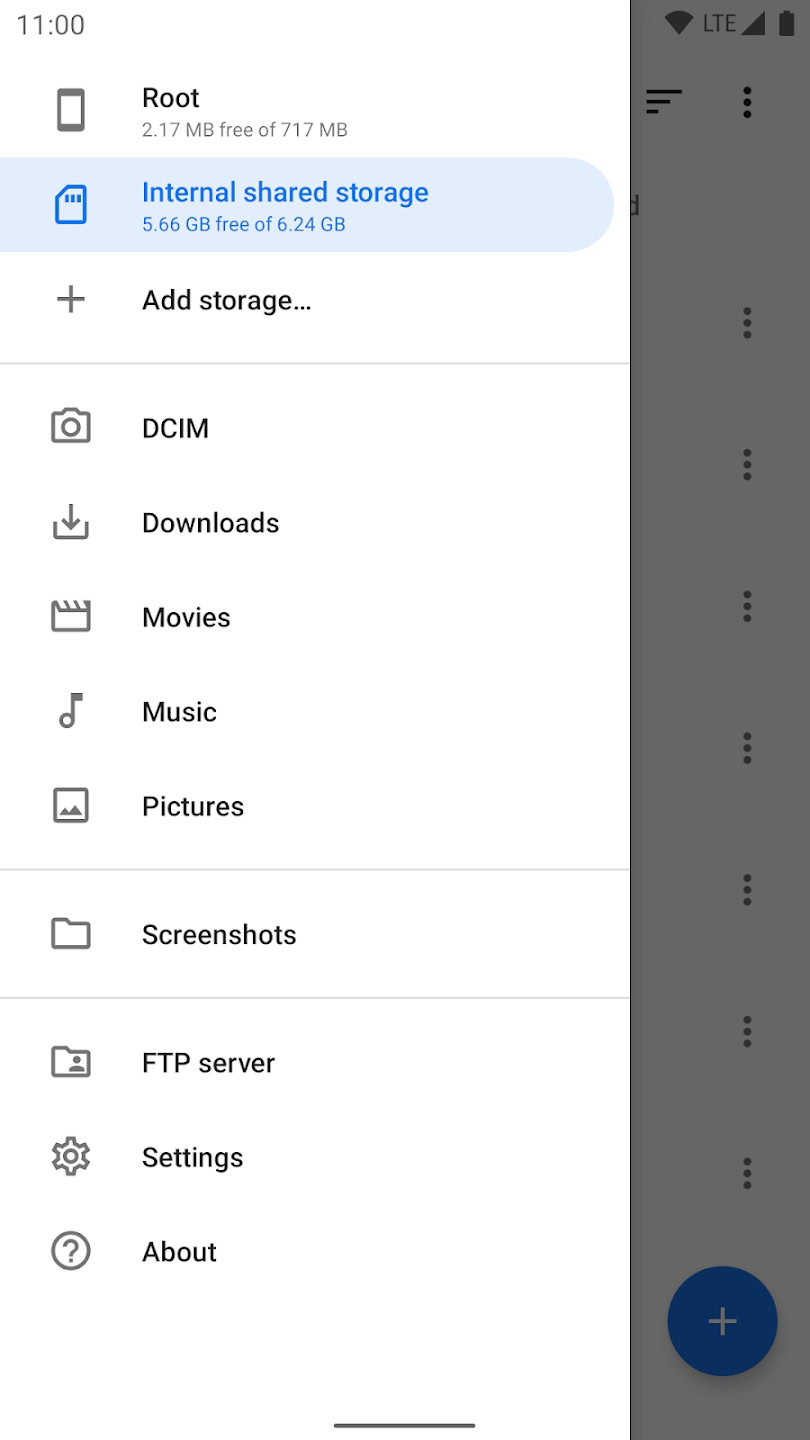 Material Files Android app screen 03