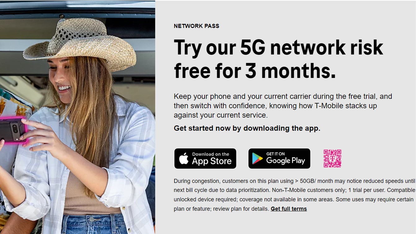 Network Pass in T Mobile Deals