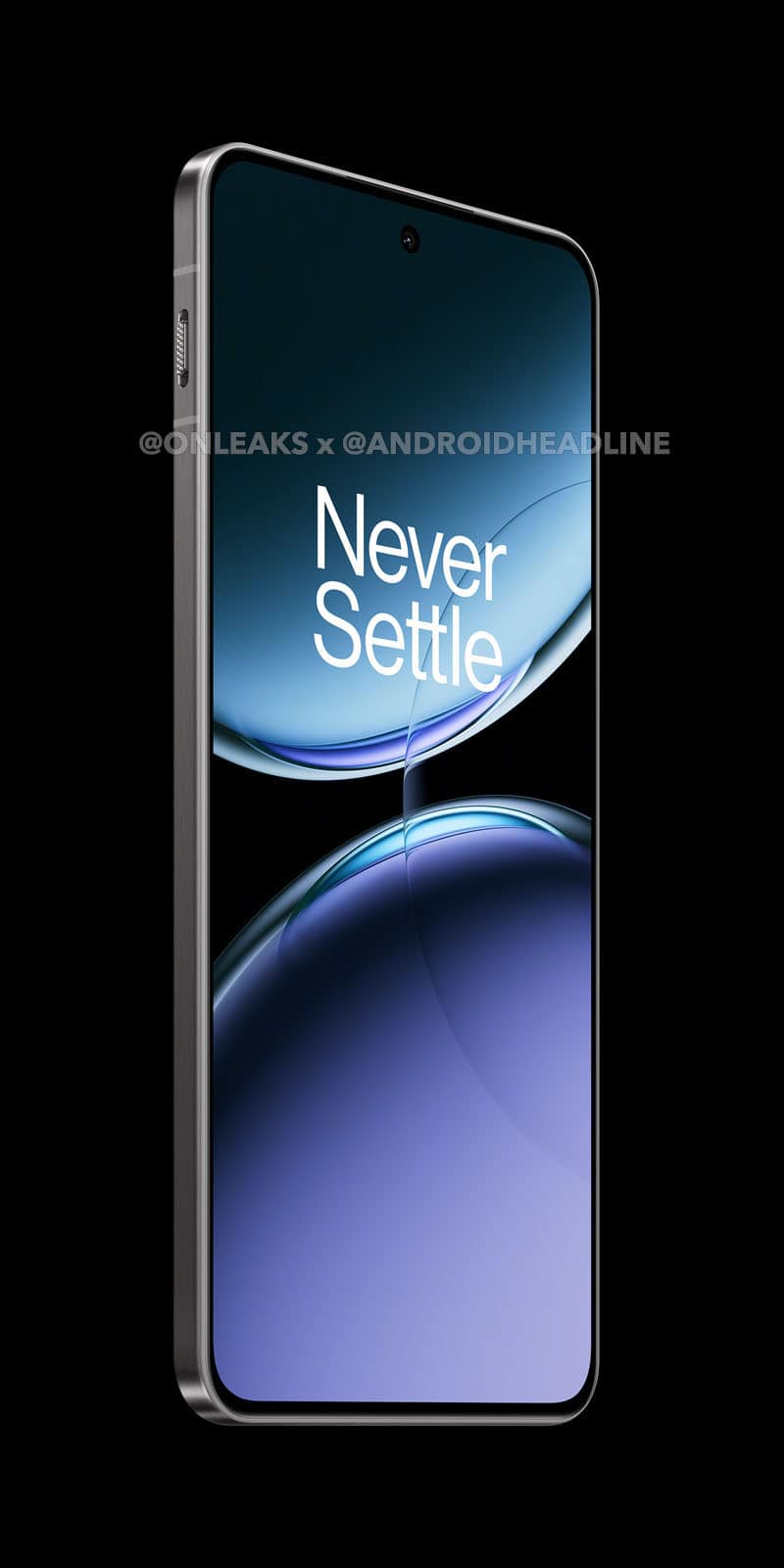 Leaked render of the OnePlus Nord 4 front angle