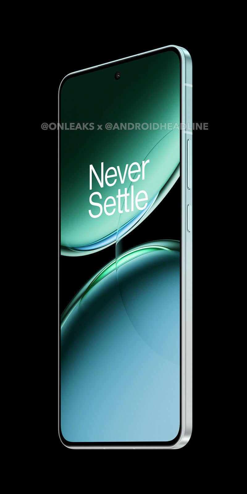 Leaked render of the OnePlus Nord 4 angle view