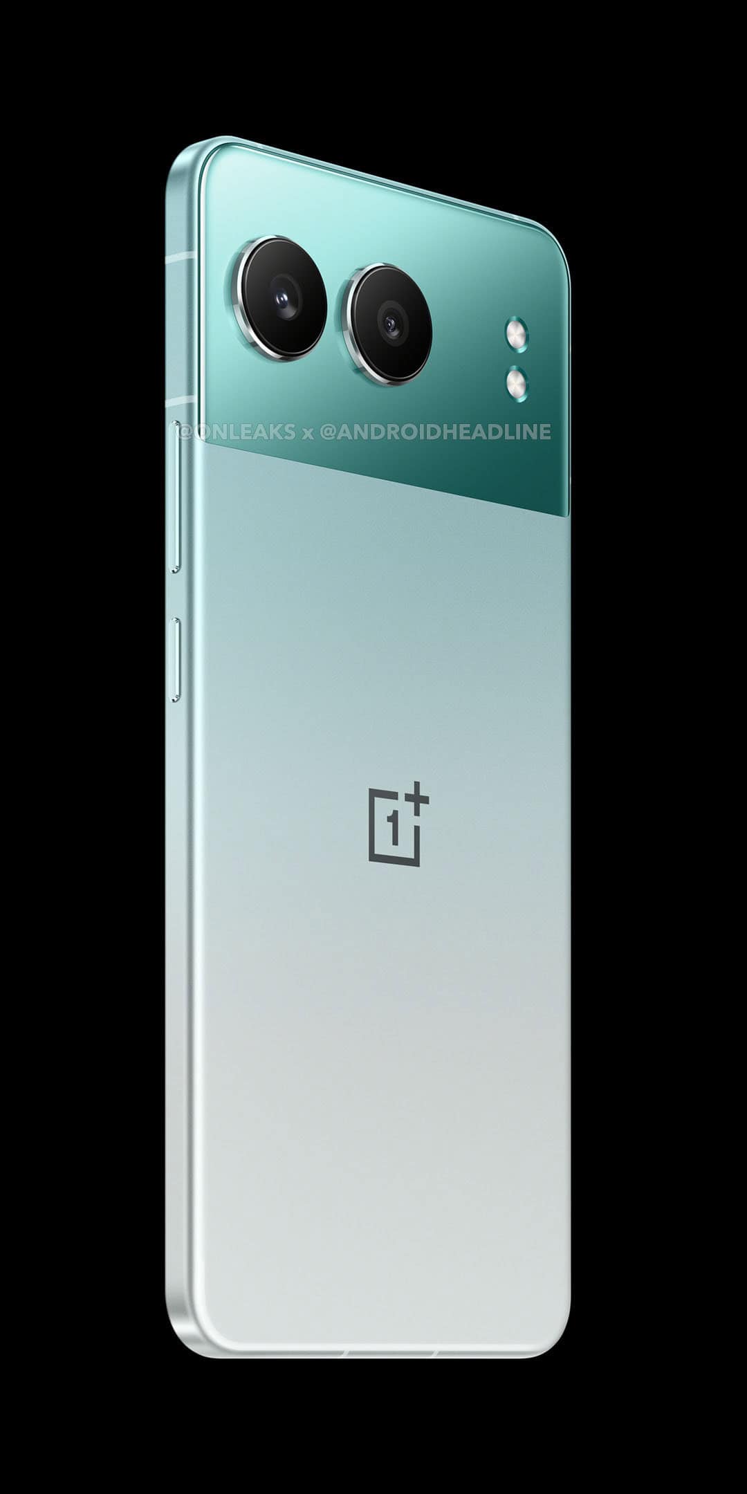 Leaked render of the OnePlus Nord 4 back angle view