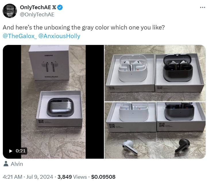 OnlyTechAE X Galaxy Buds 3