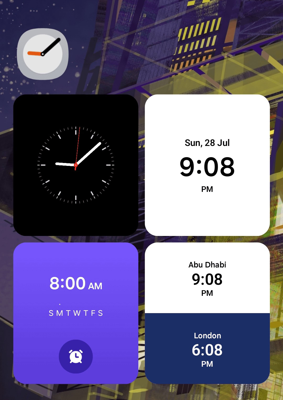 Samsung Clock One UI 7 Lord Drizzleshizz