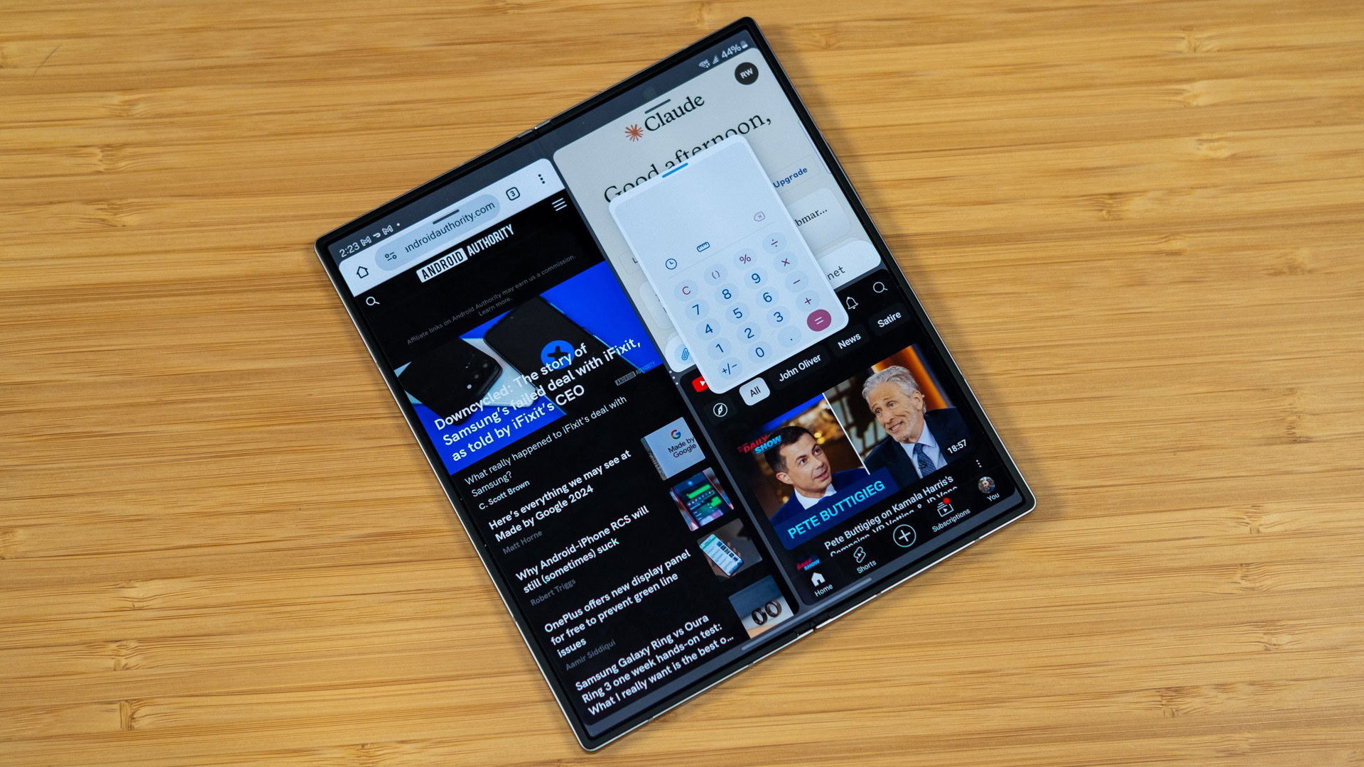 Samsung Galaxy Z Fold 6 multitasking