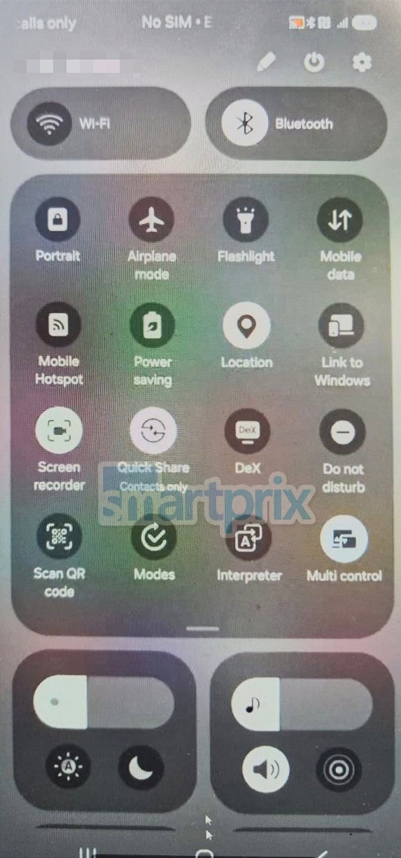 Samsung One UI 7 smartprix quick toggles